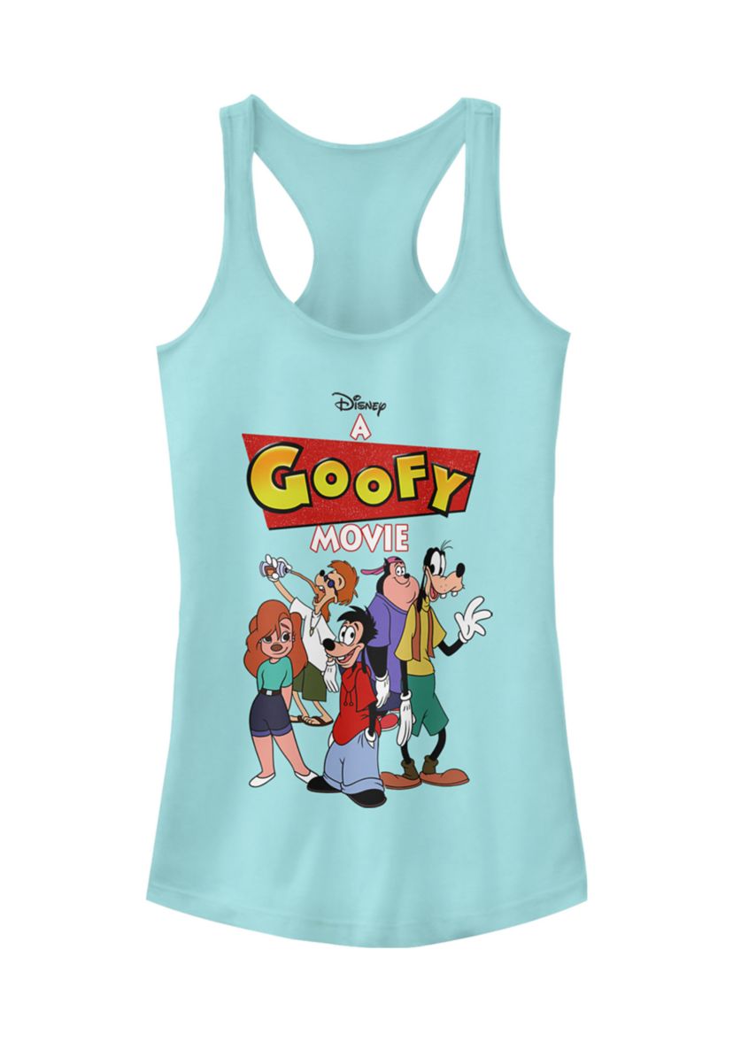 Juniors Licensed Disney Logo Group Tank Top