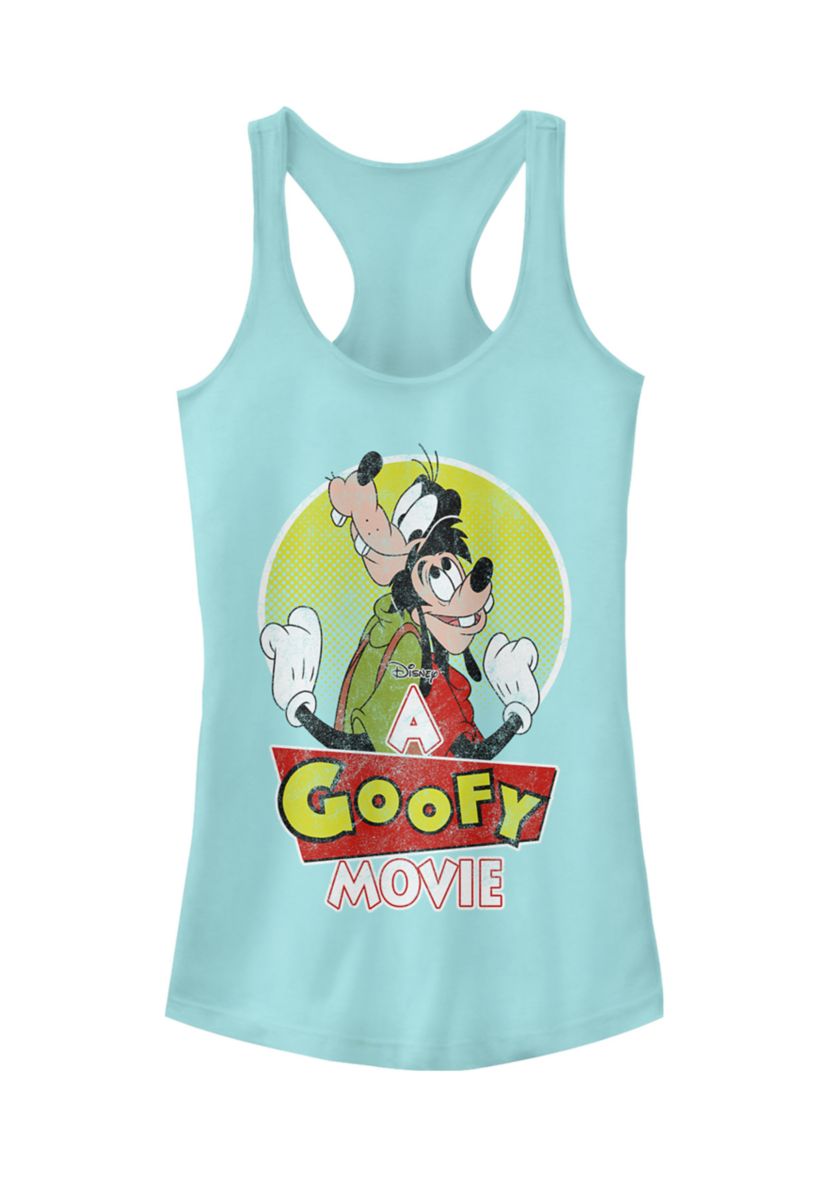 Juniors Licensed Disney Goof And Son Tank Top