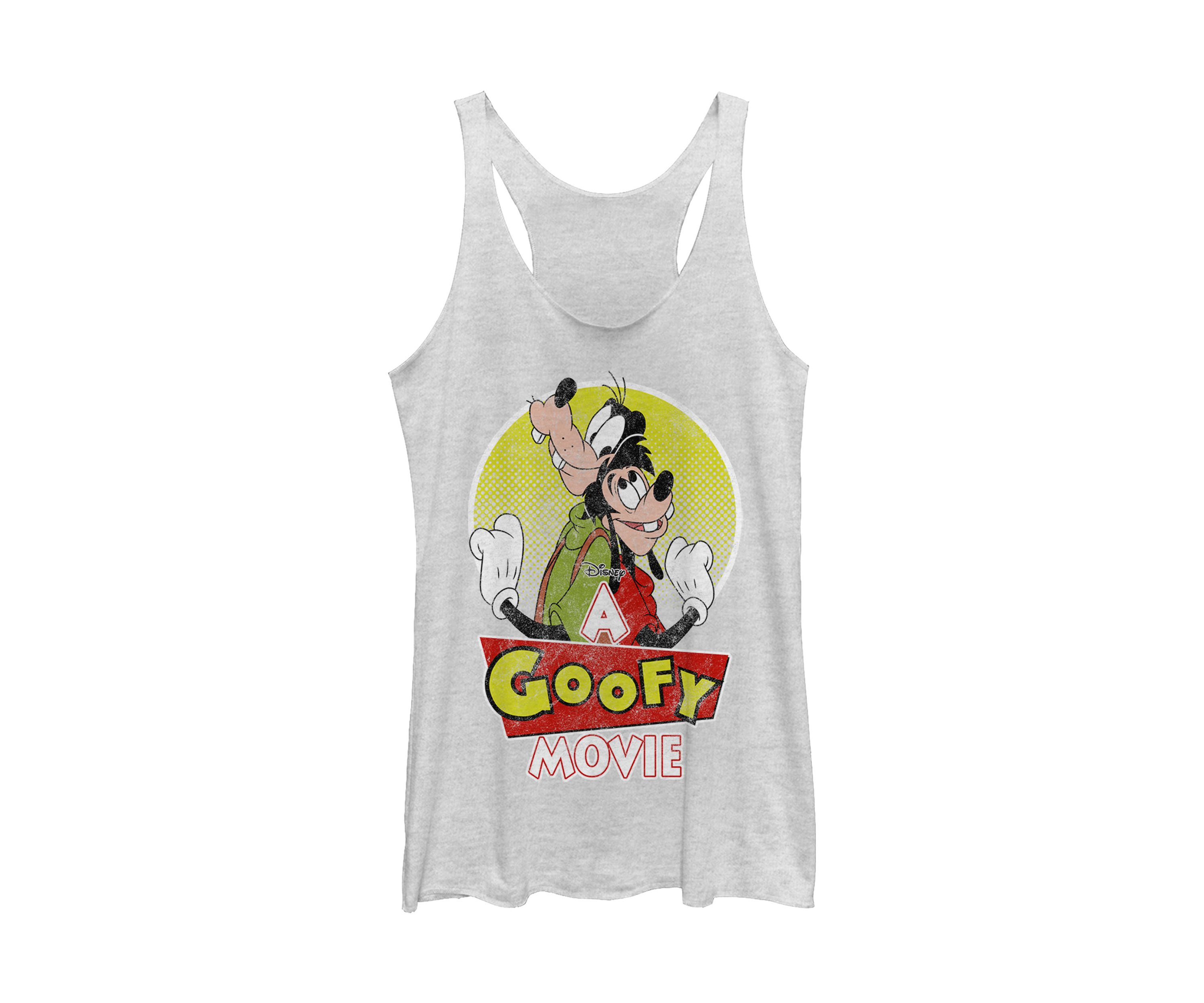 Juniors Licensed Disney Goof And Son Tank Top