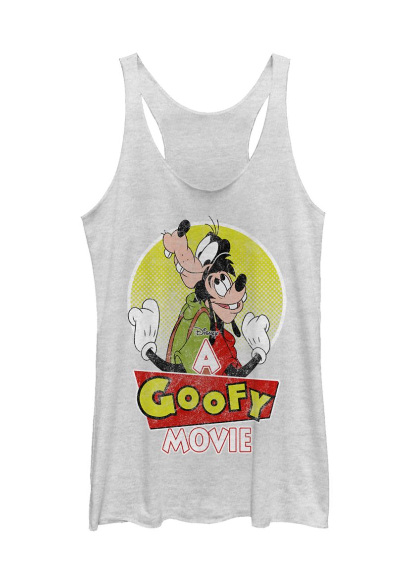 Juniors Licensed Disney Goof And Son Tank Top
