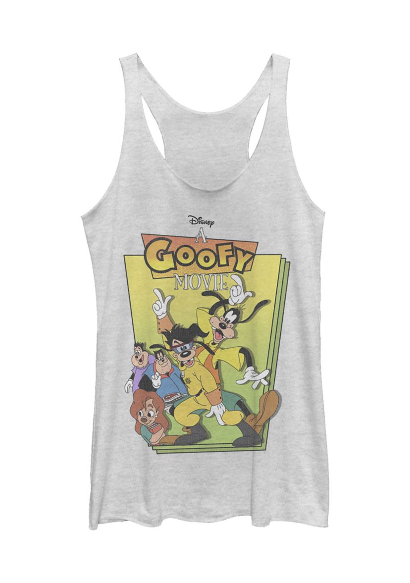 Juniors Licensed Disney Goof Cover Tank Top