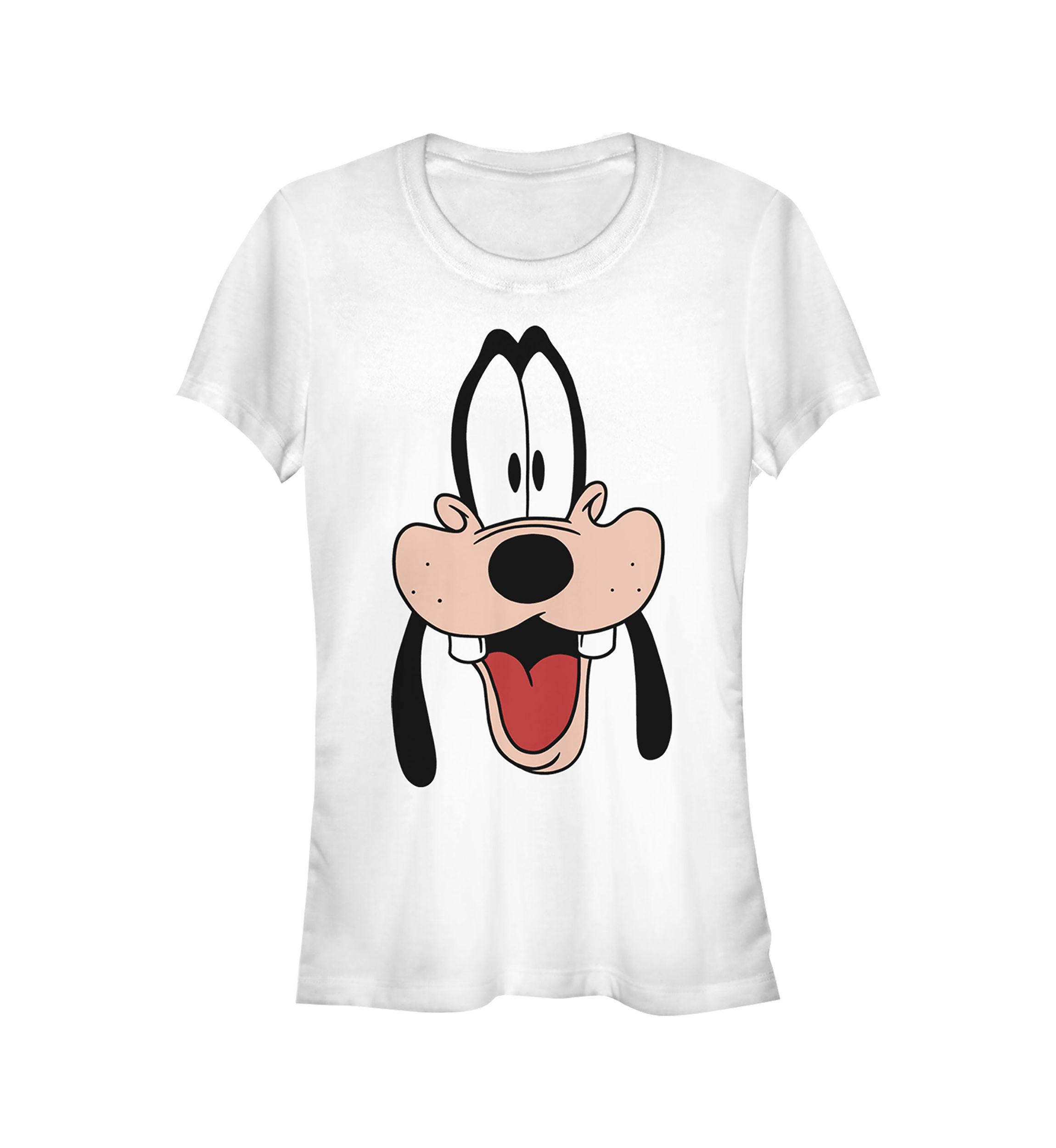 Juniors Licensed Disney Goofy Dad Big Face T-Shirt