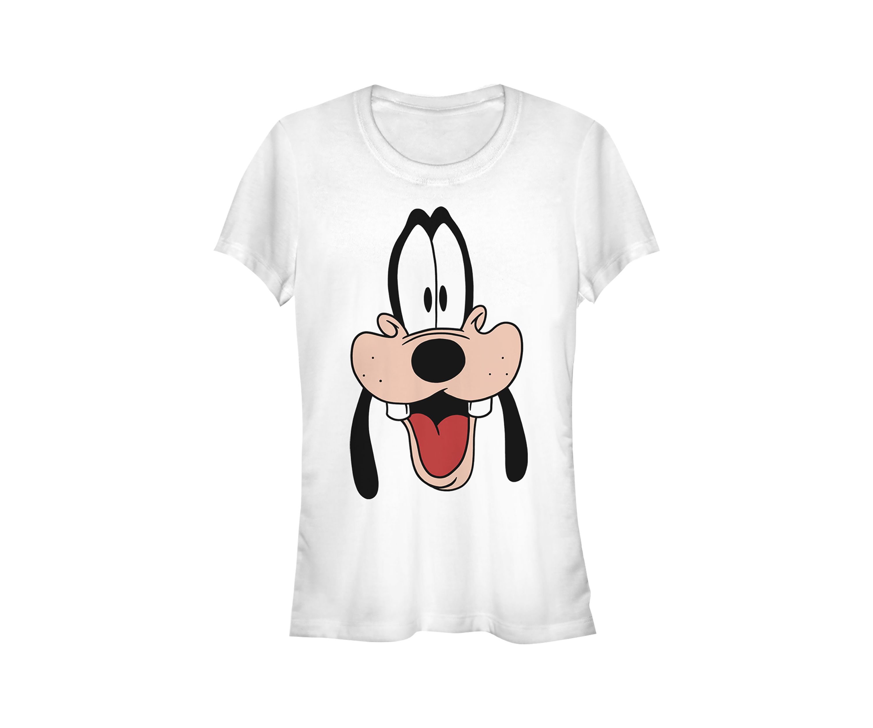 Juniors Licensed Disney Goofy Dad Big Face T-Shirt