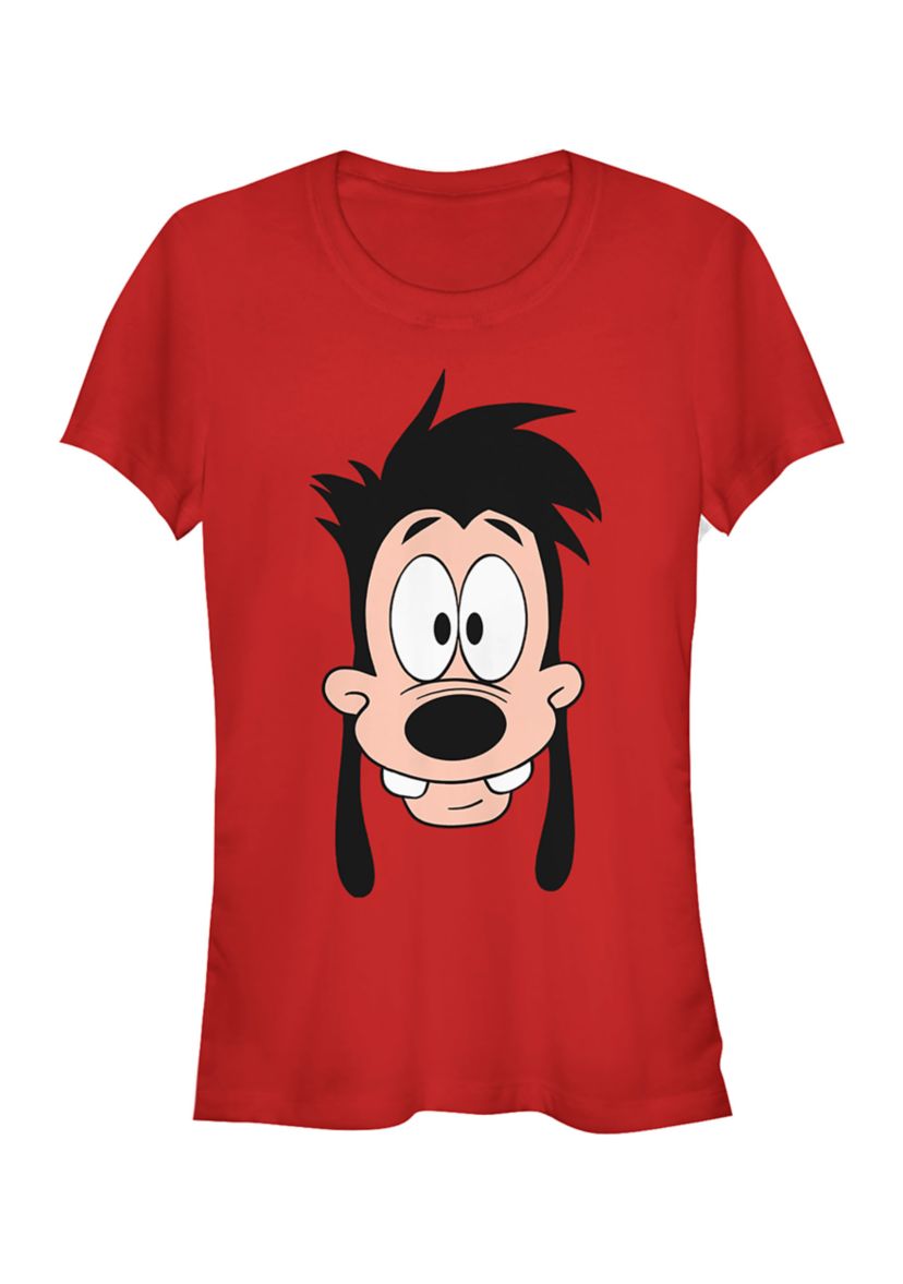 Juniors Licensed Disney Max Son Big Face T-Shirt