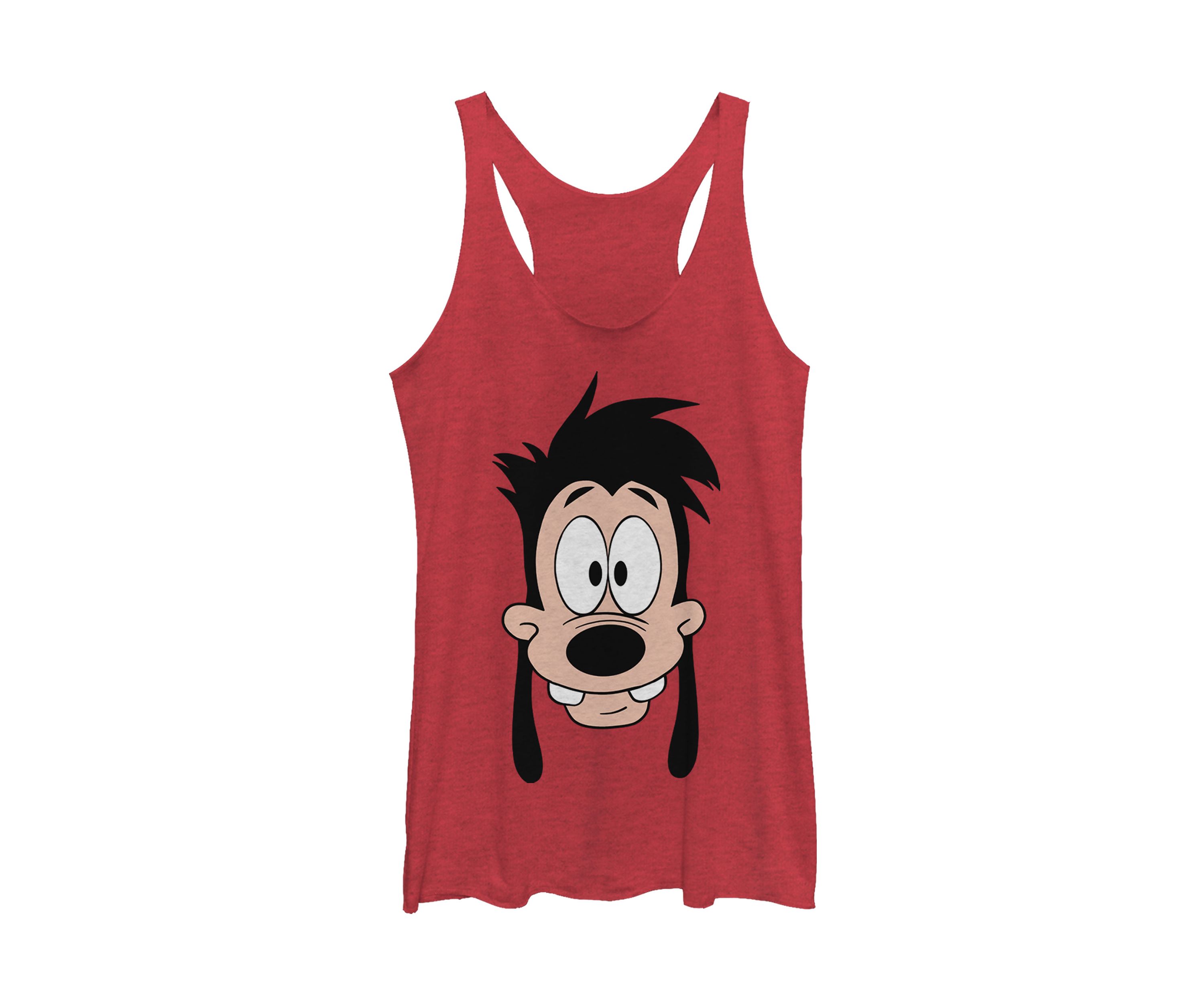 Juniors Licensed Disney Max Son Big Face Tank Top