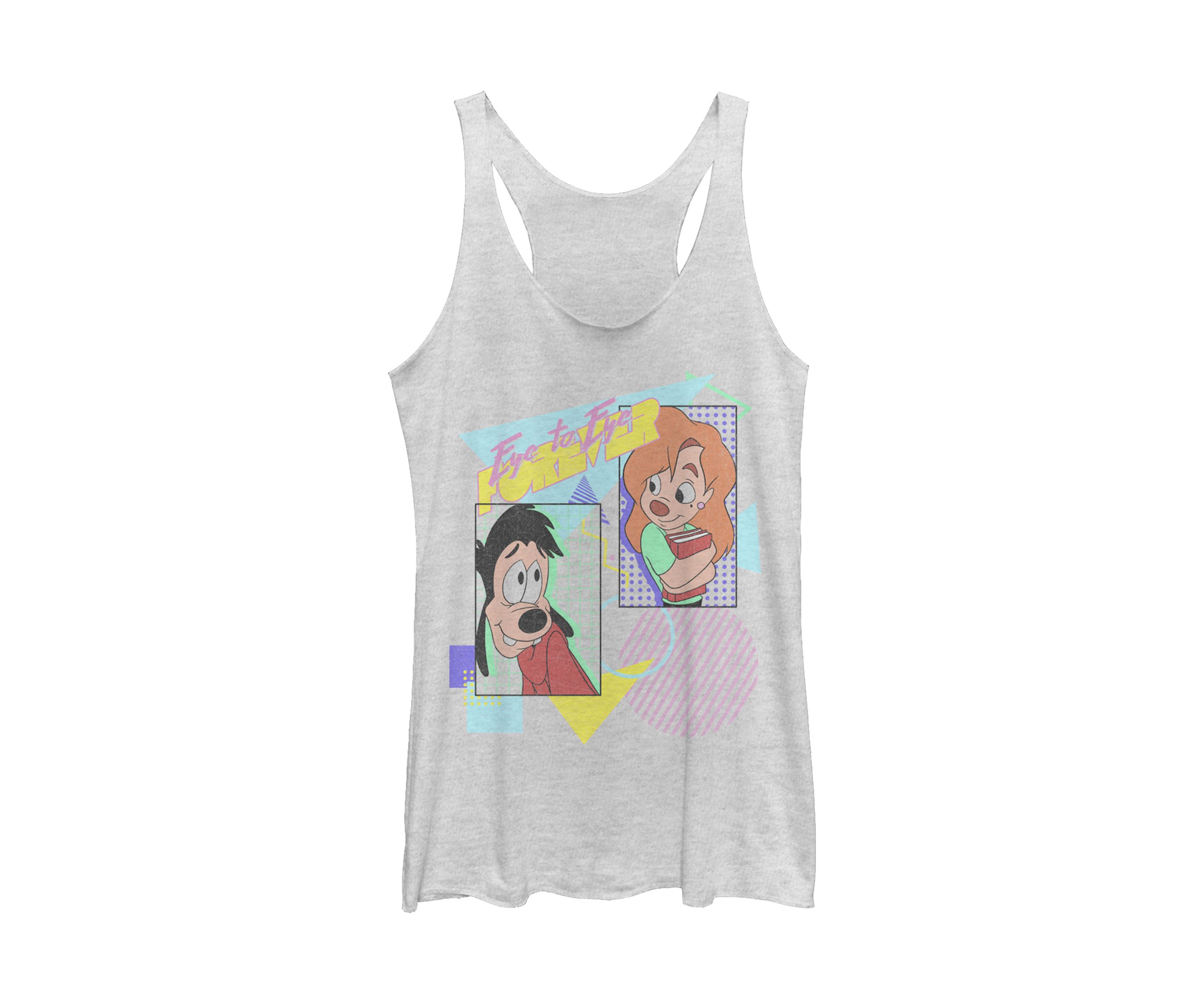 Juniors Licensed Disney Eye To Eye 80S Tank Top