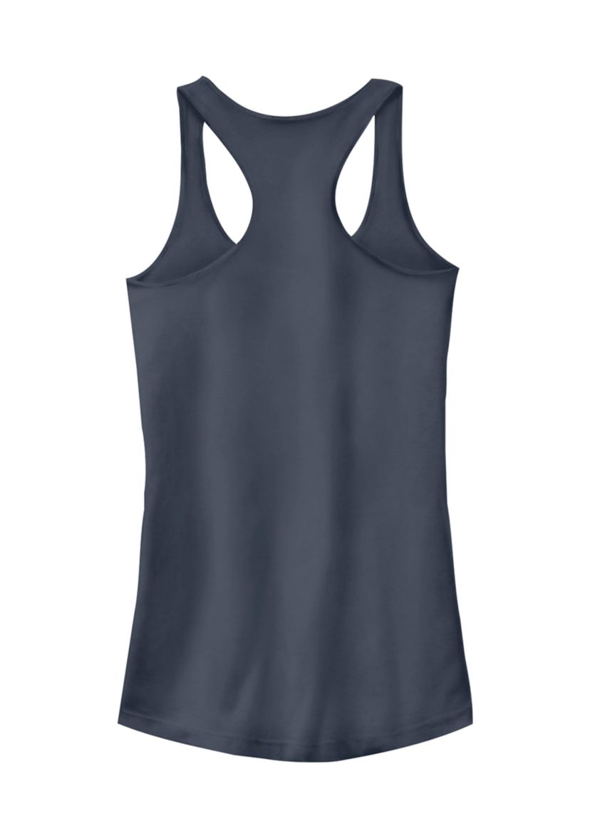 Juniors Licensed Disney Retro Rainbow Tank Top