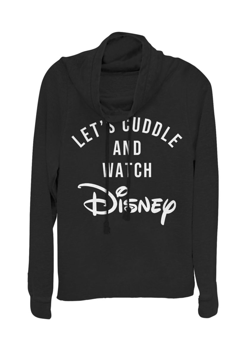 Juniors Officially Licensed Disney Logo Pullover