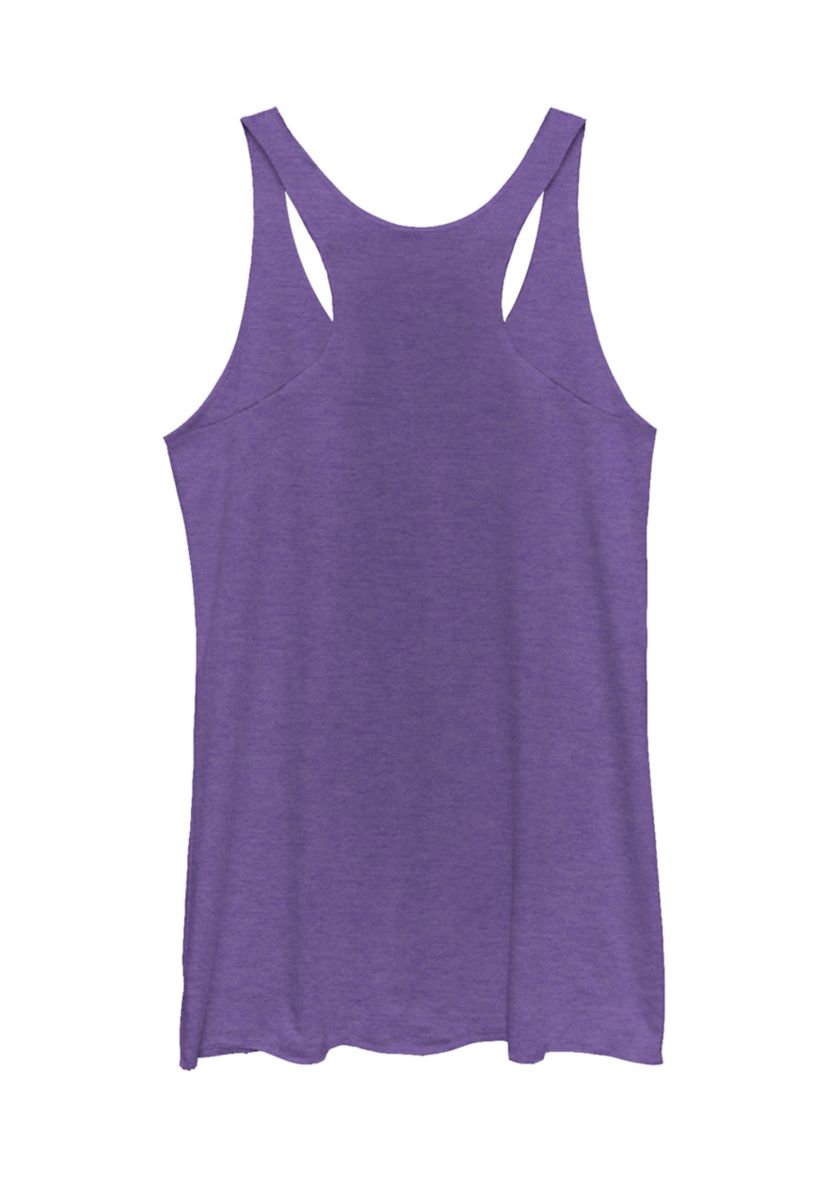 Juniors Licensed Disney Rainbow Fill Tank Top