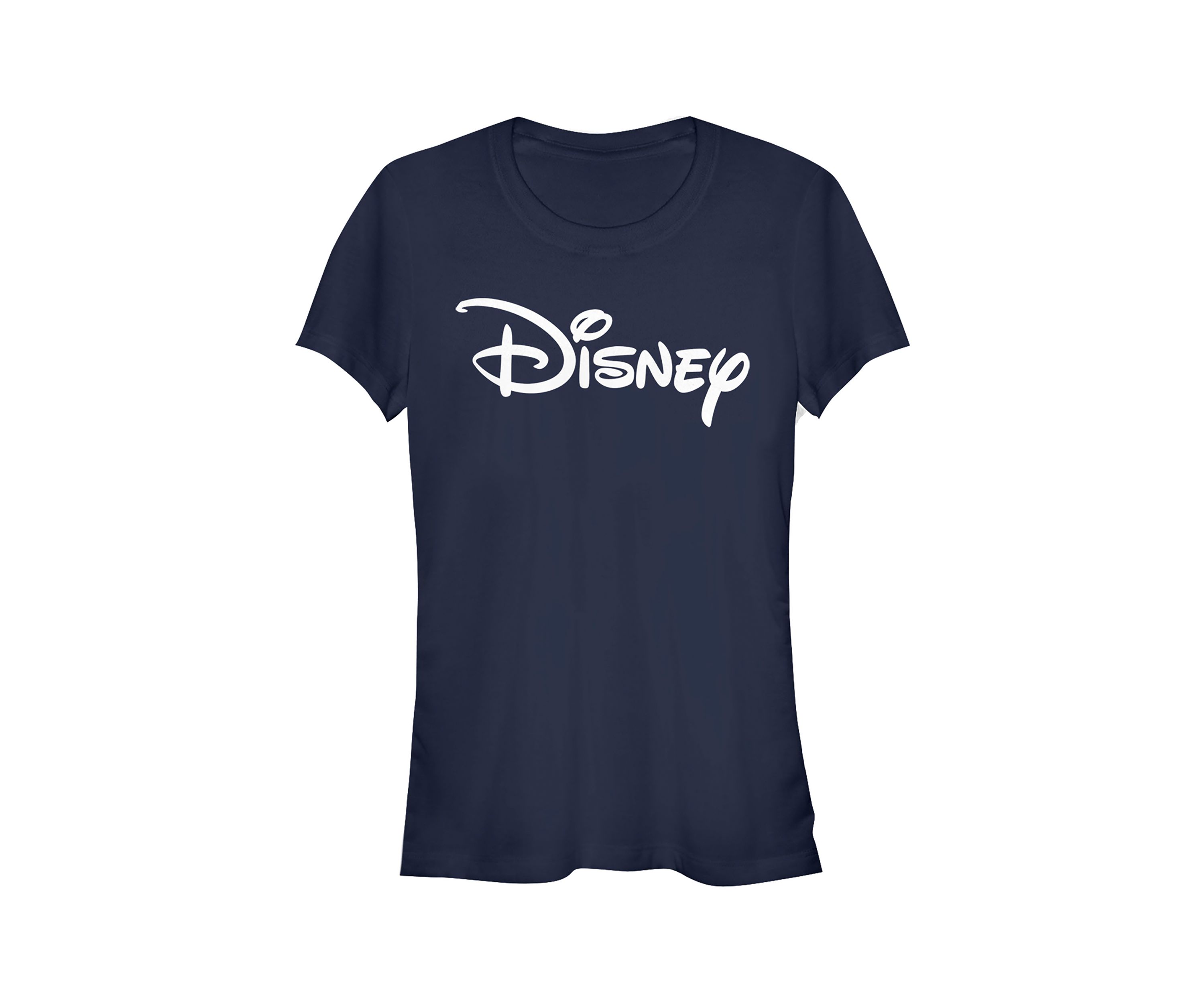 Juniors Licensed Disney Basic Disney Logo T-Shirt