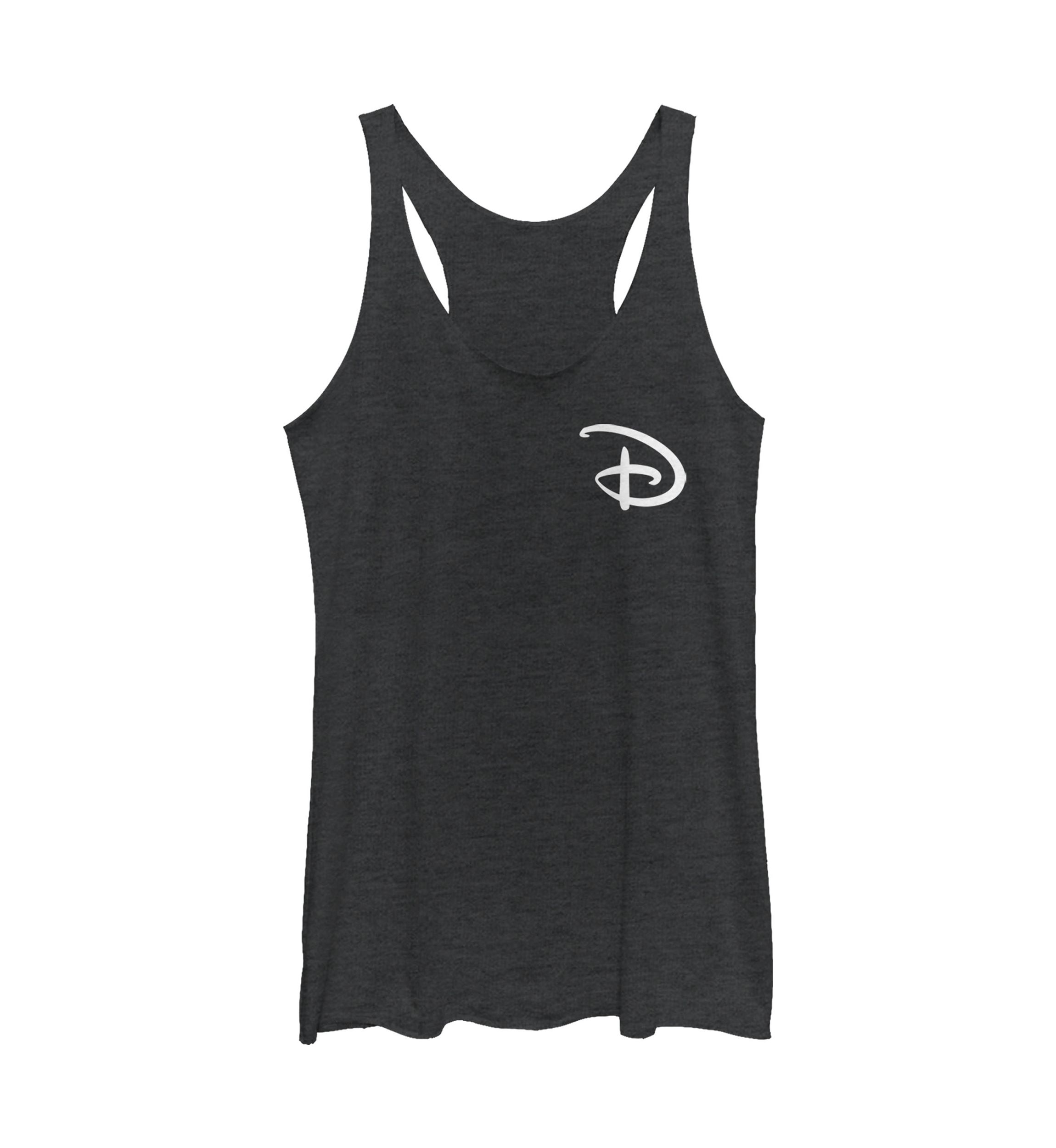 Juniors Officially Licensed Disney Logo Tank