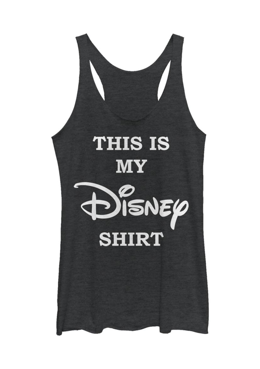 Juniors Licensed Disney My Disney Shirt Tank Top