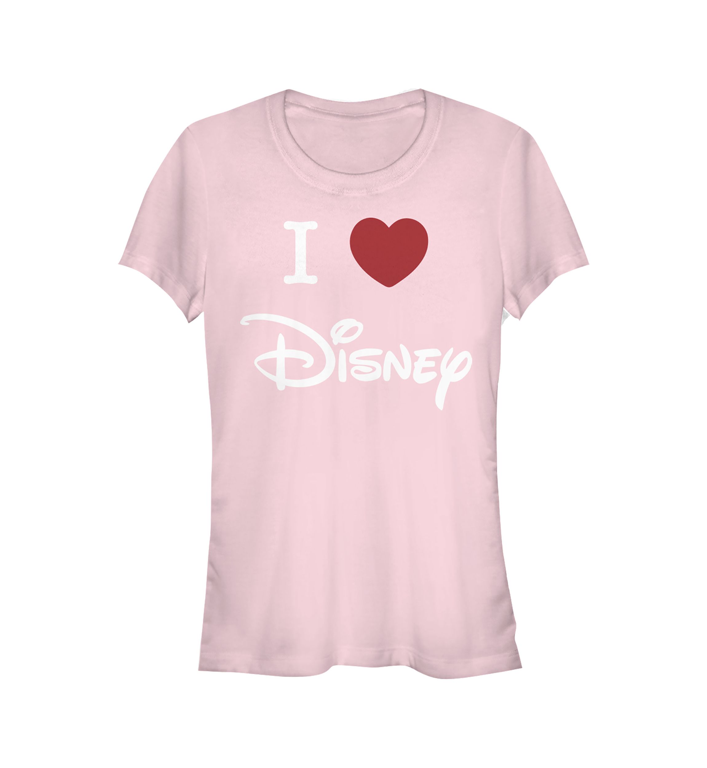 Juniors Licensed Disney I Heart Disney T-Shirt