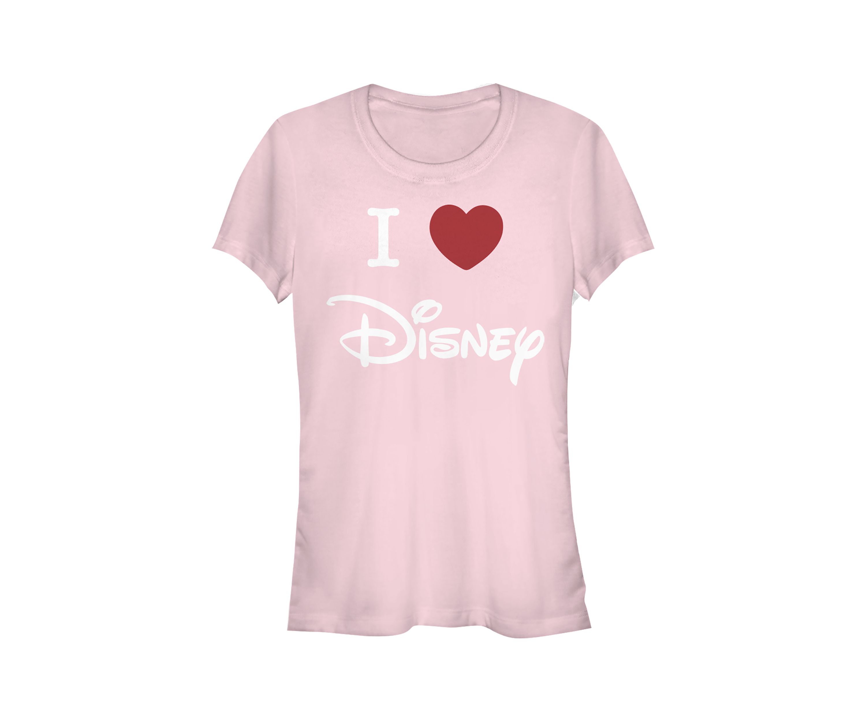 Juniors Licensed Disney I Heart Disney T-Shirt