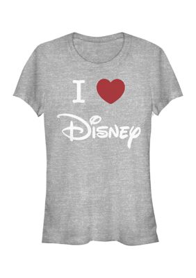 Women's Juniors' Licensed Disney I Heart Disney T-Shirt