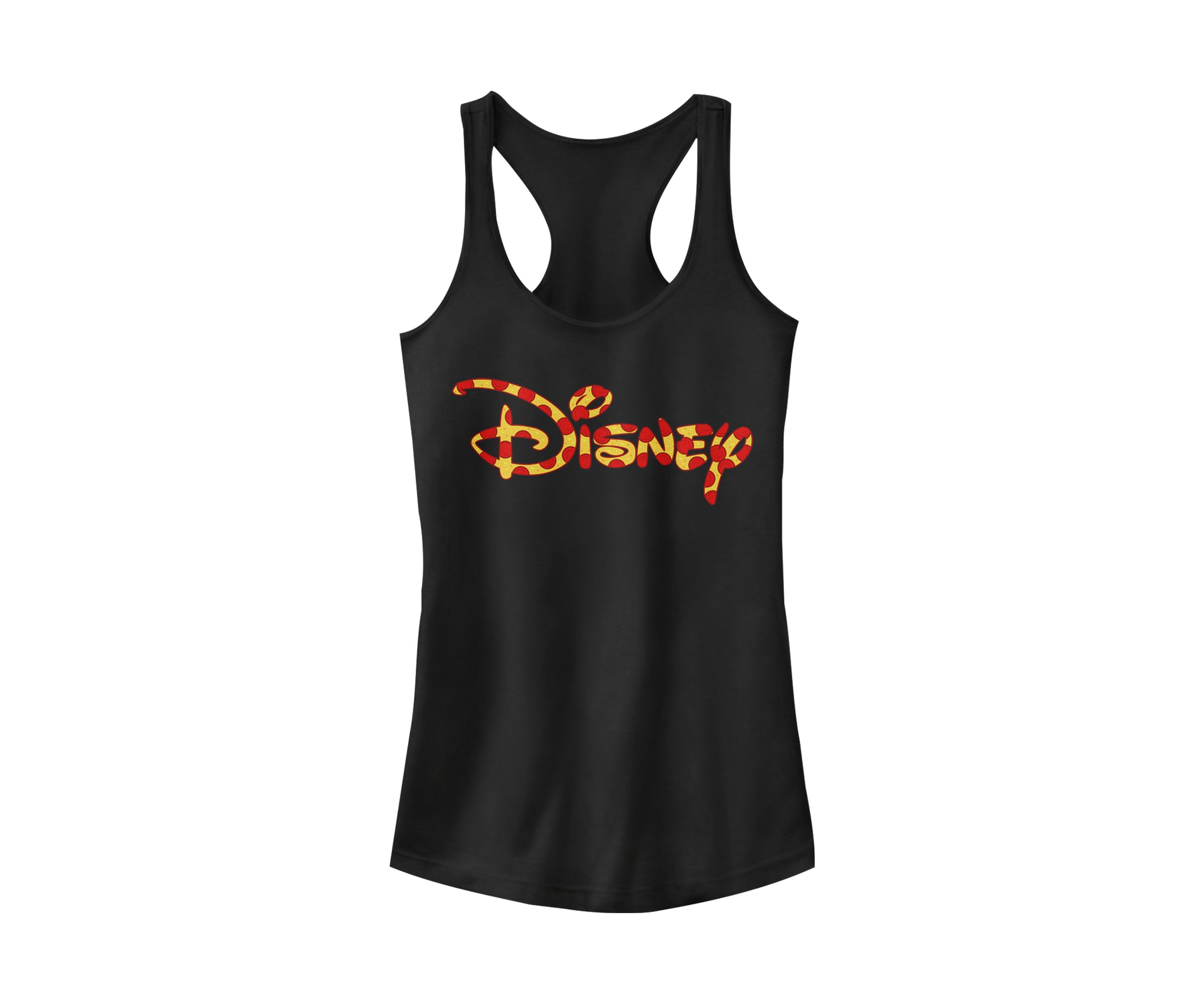 Juniors Licensed Disney Pizza Logo Tank Top