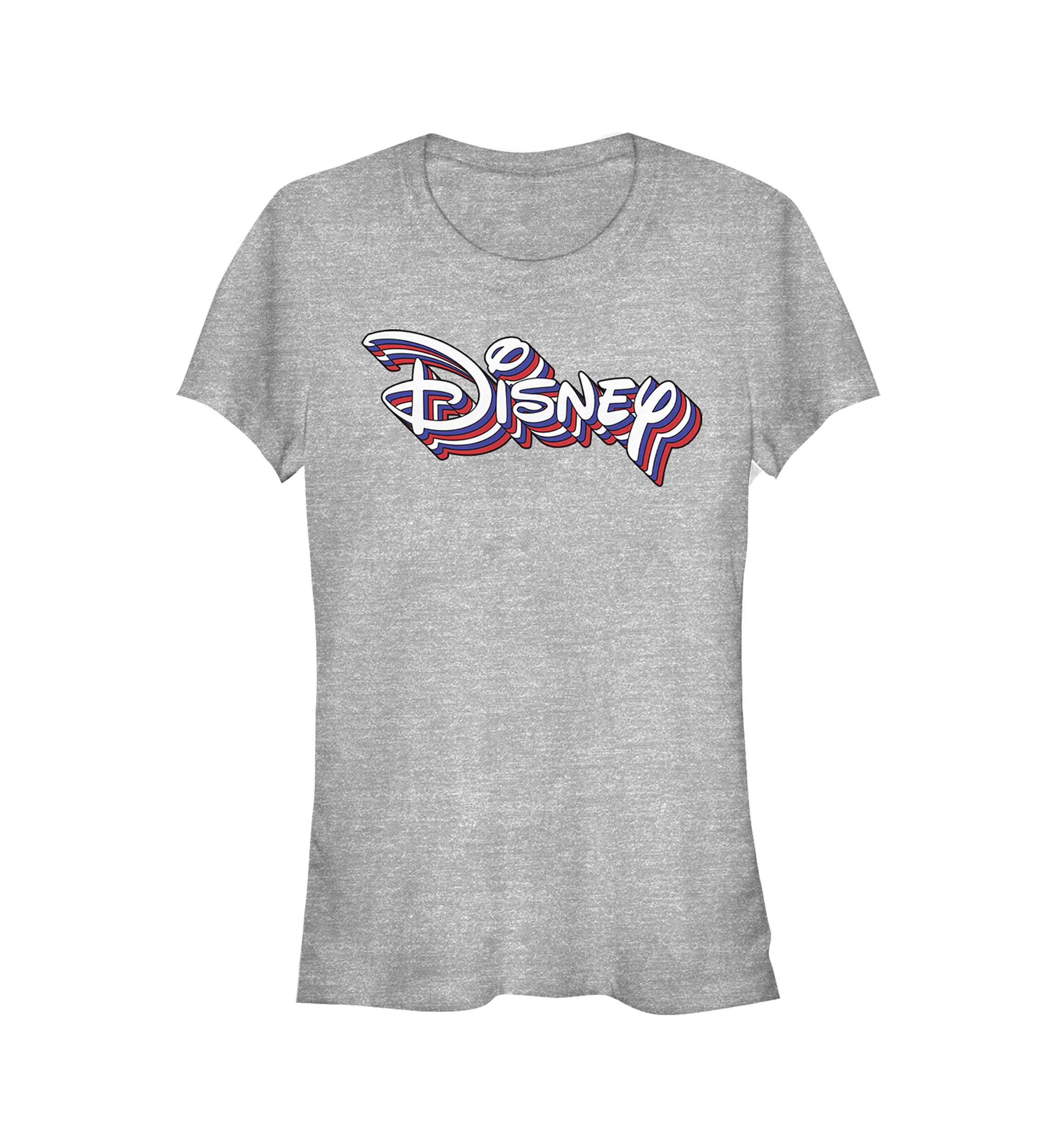 Juniors Licensed Disney Retro Rainbow T-Shirt