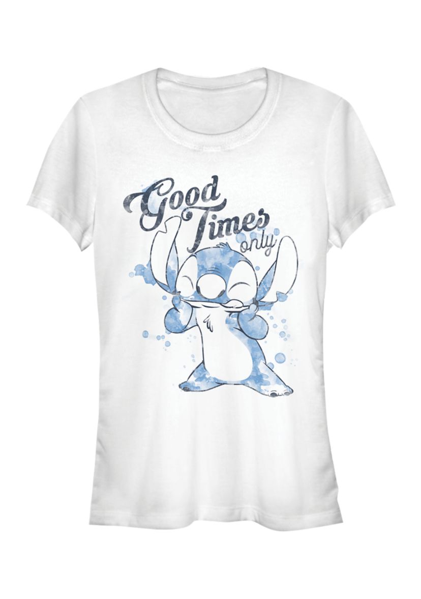 Juniors Licensed Disney Stitch Times T-Shirt