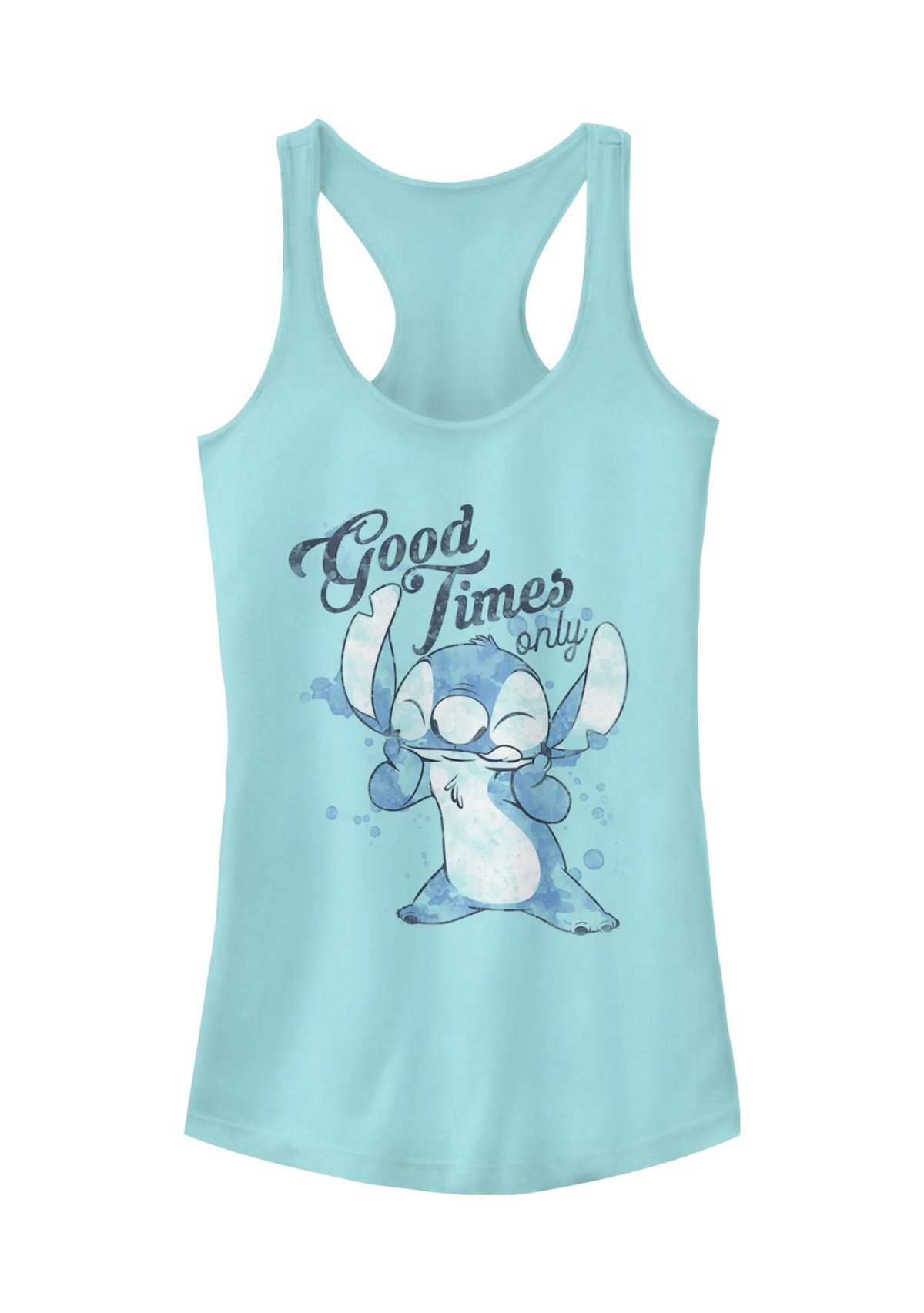 Juniors Licensed Disney Stitch Times Tank Top