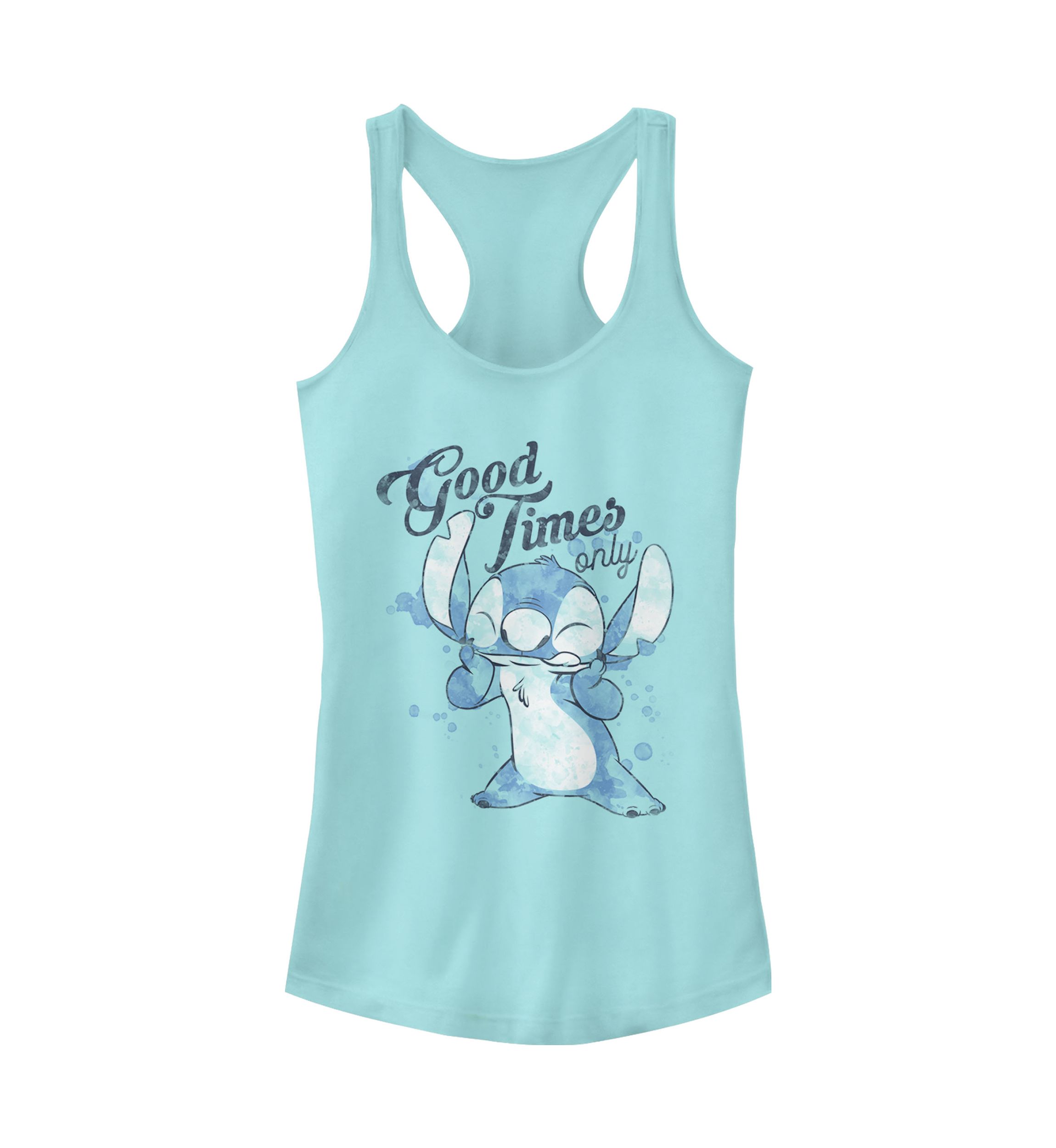 Juniors Licensed Disney Stitch Times Tank Top