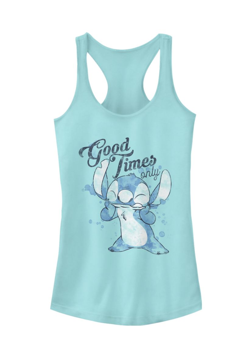 Juniors Licensed Disney Stitch Times Tank Top