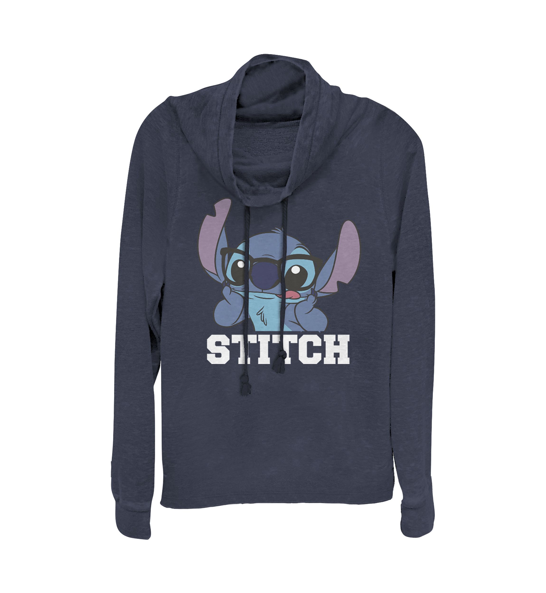 Juniors Licensed Disney Stitch Pullover Top