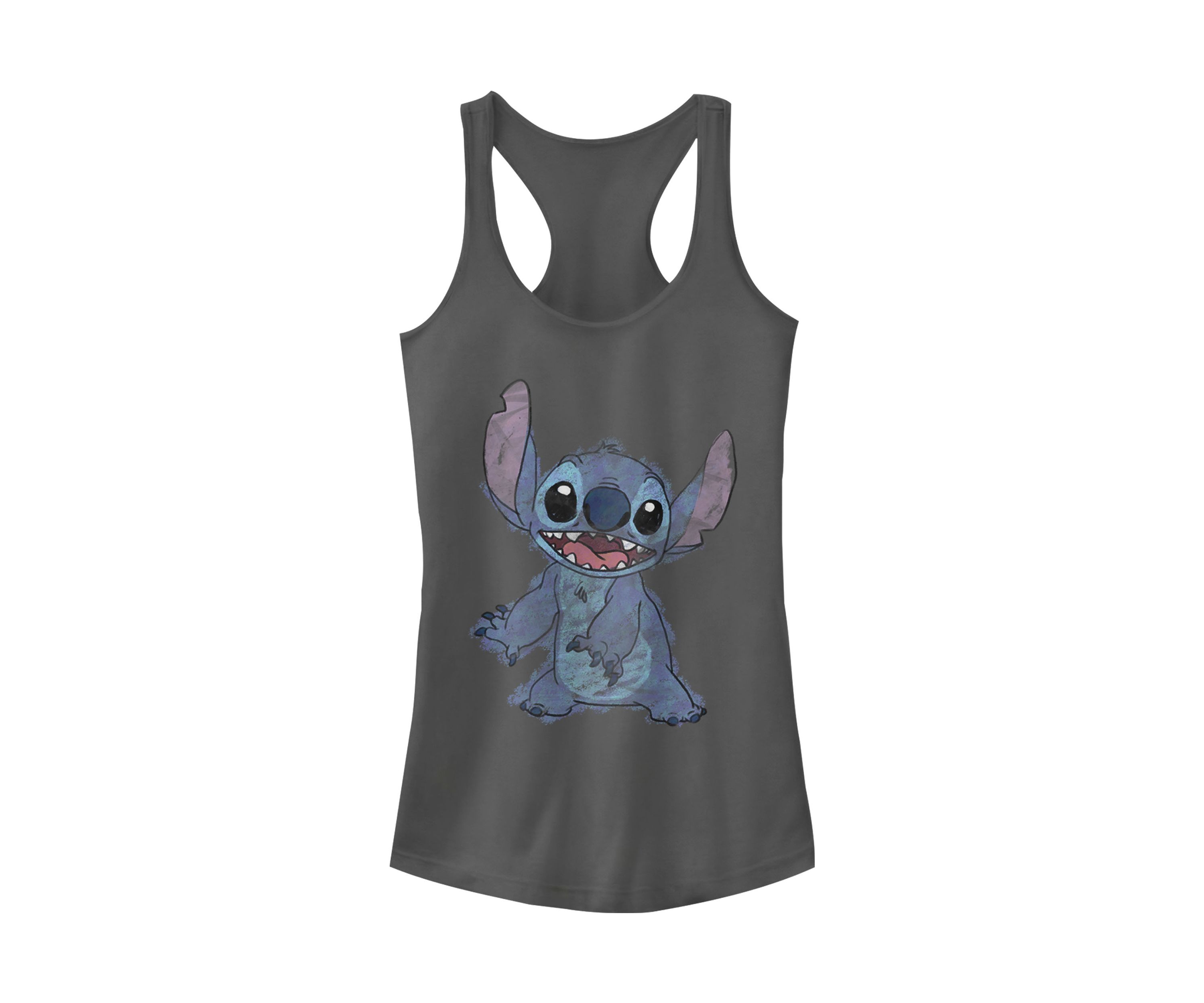 Juniors Licensed Disney Sketchy Stitch Tank Top