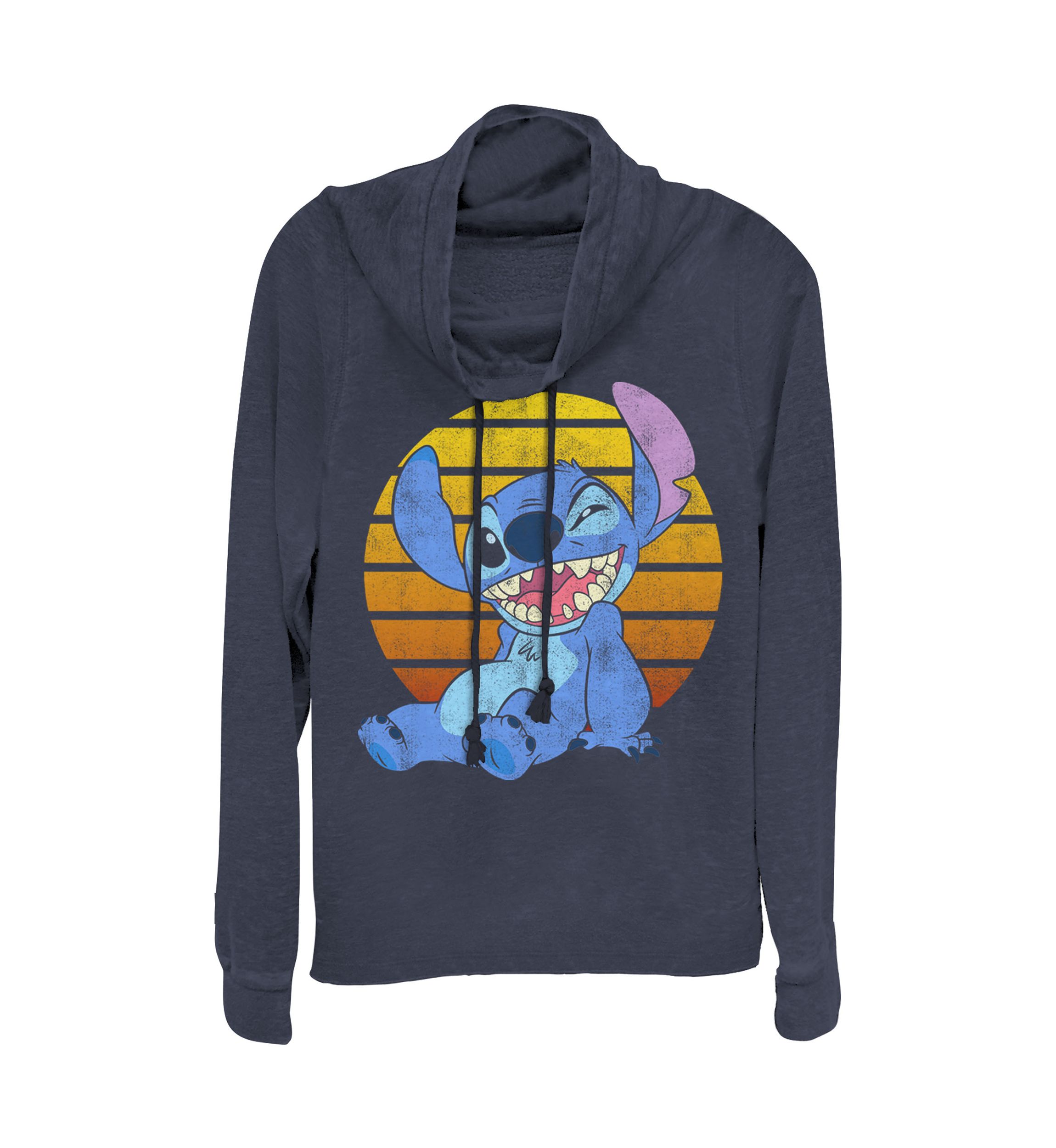 Juniors Licensed Disney Bright Stitch Pullover Top