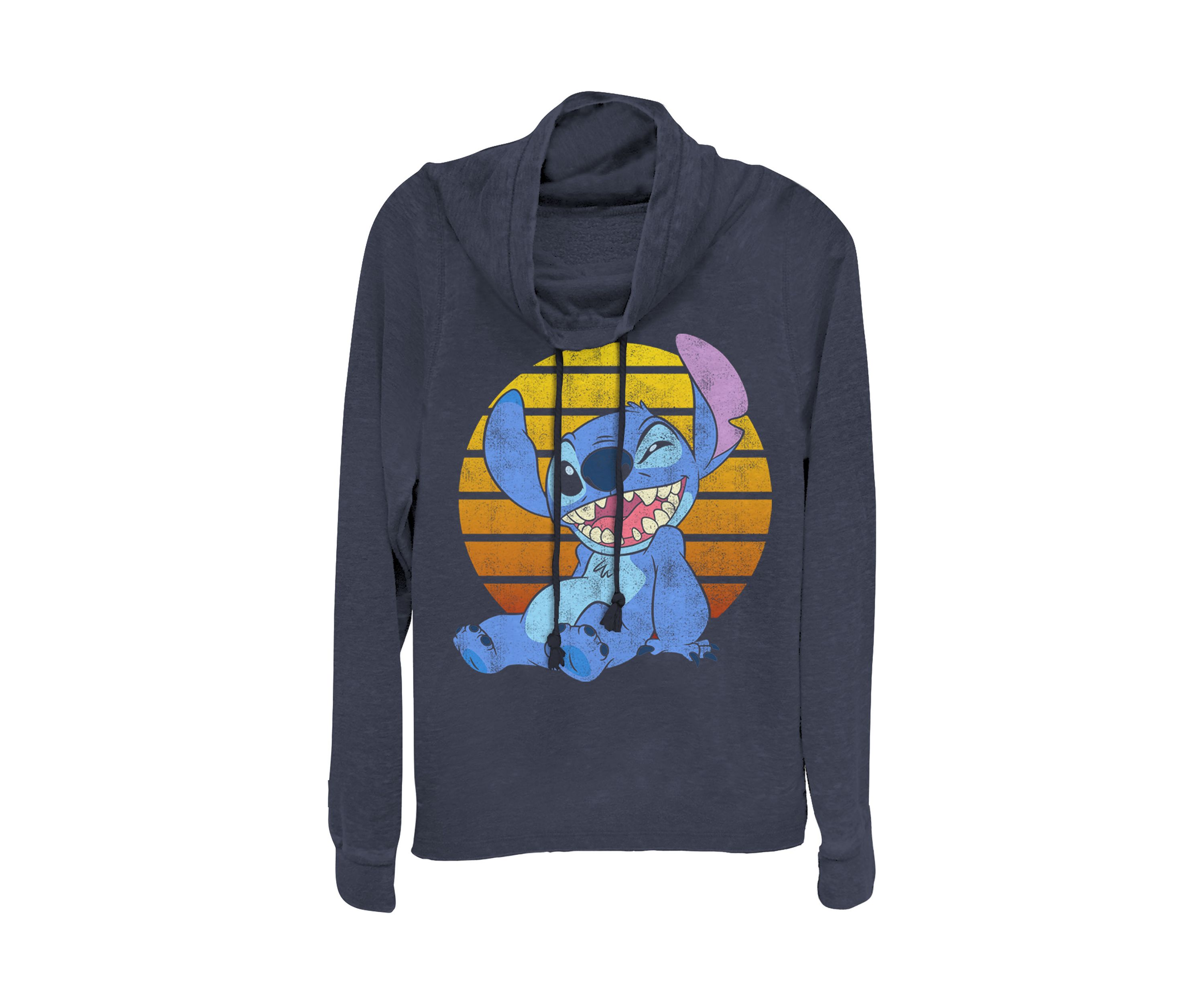 Juniors Licensed Disney Bright Stitch Pullover Top