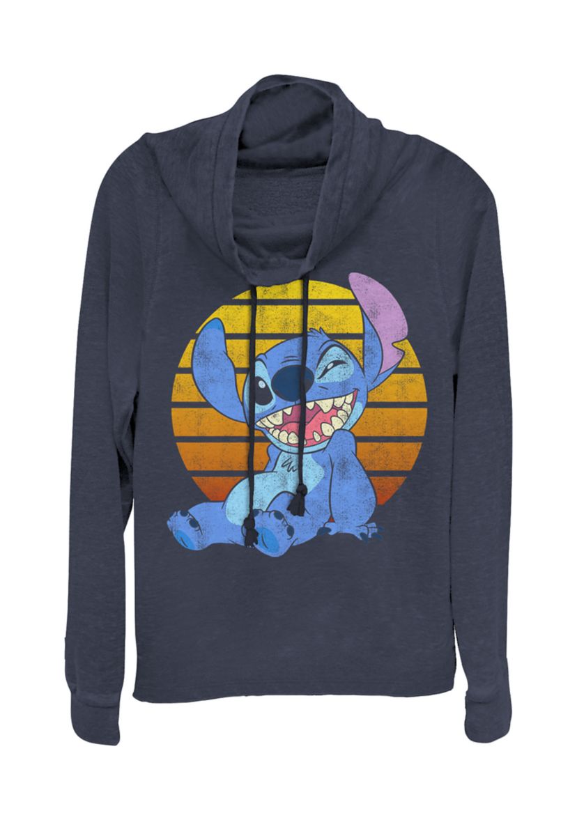 Juniors Licensed Disney Bright Stitch Pullover Top