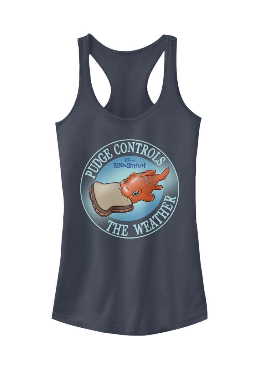 Juniors Licensed Disney Pudge Weather Tank Top