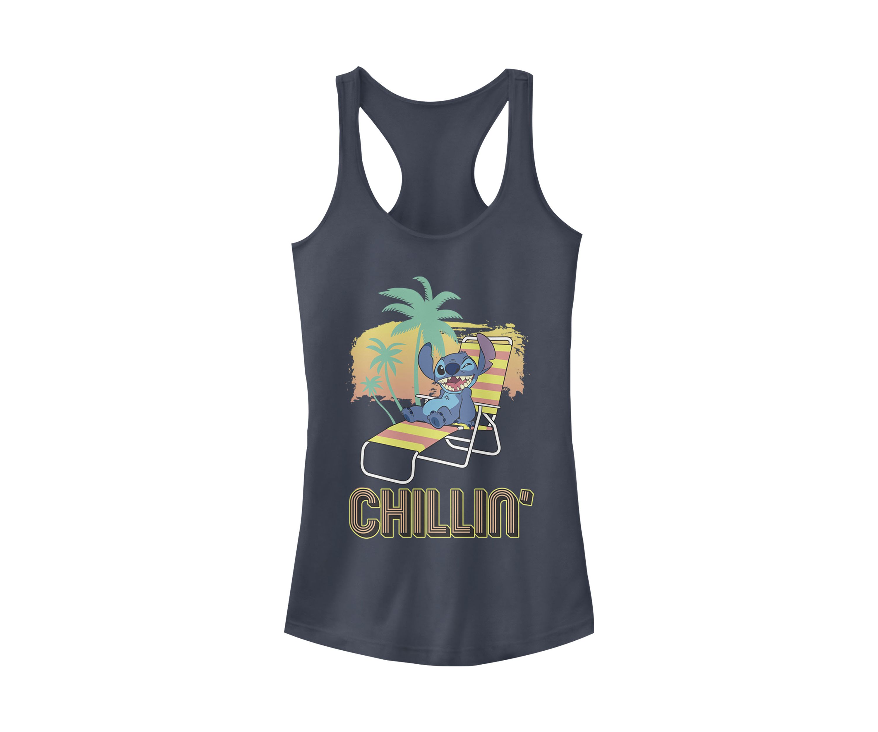 Juniors Officially Licensed Disney Lilo and Stitch Tank Top