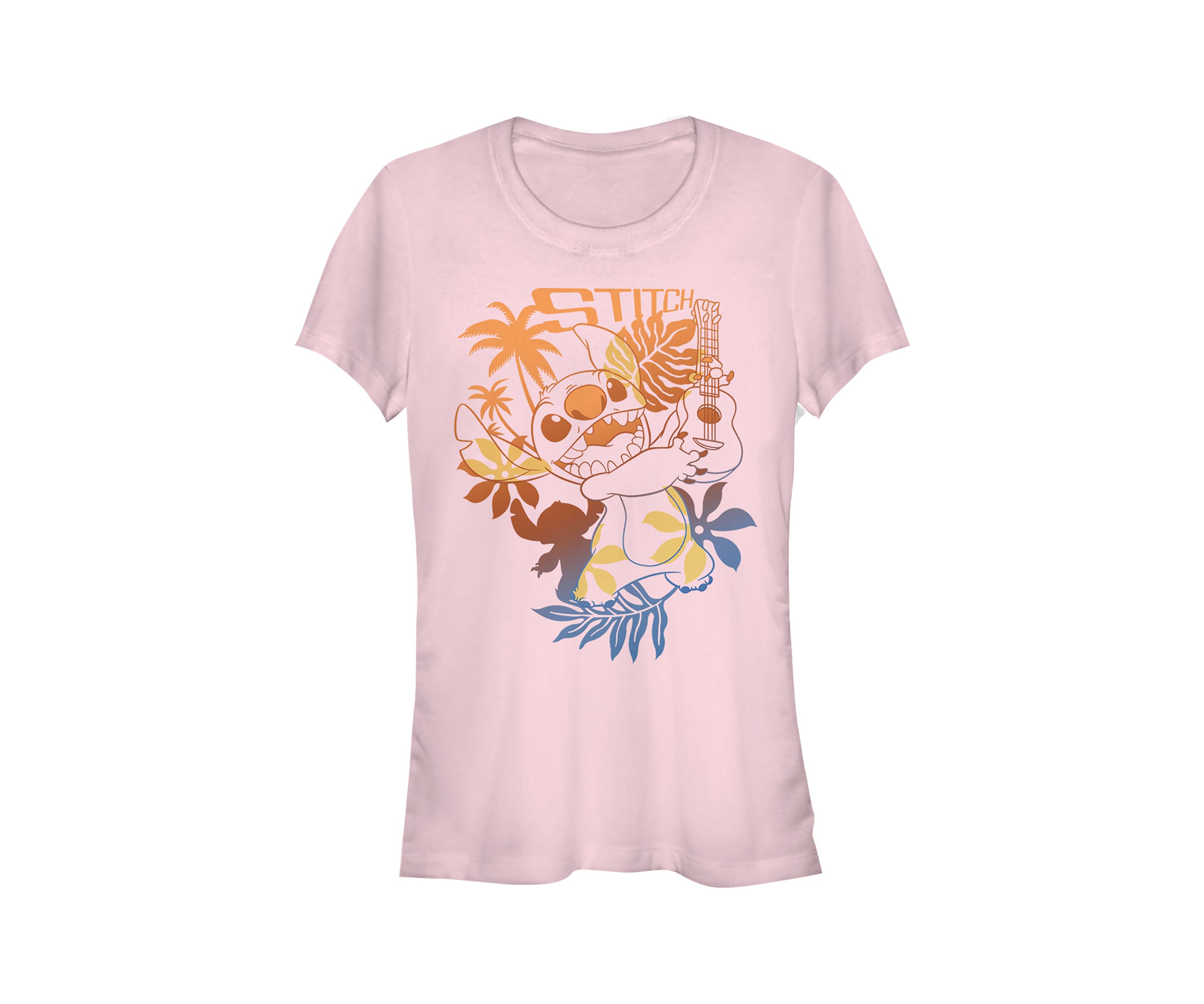 Juniors Licensed Disney Aloha Stitch T-Shirt