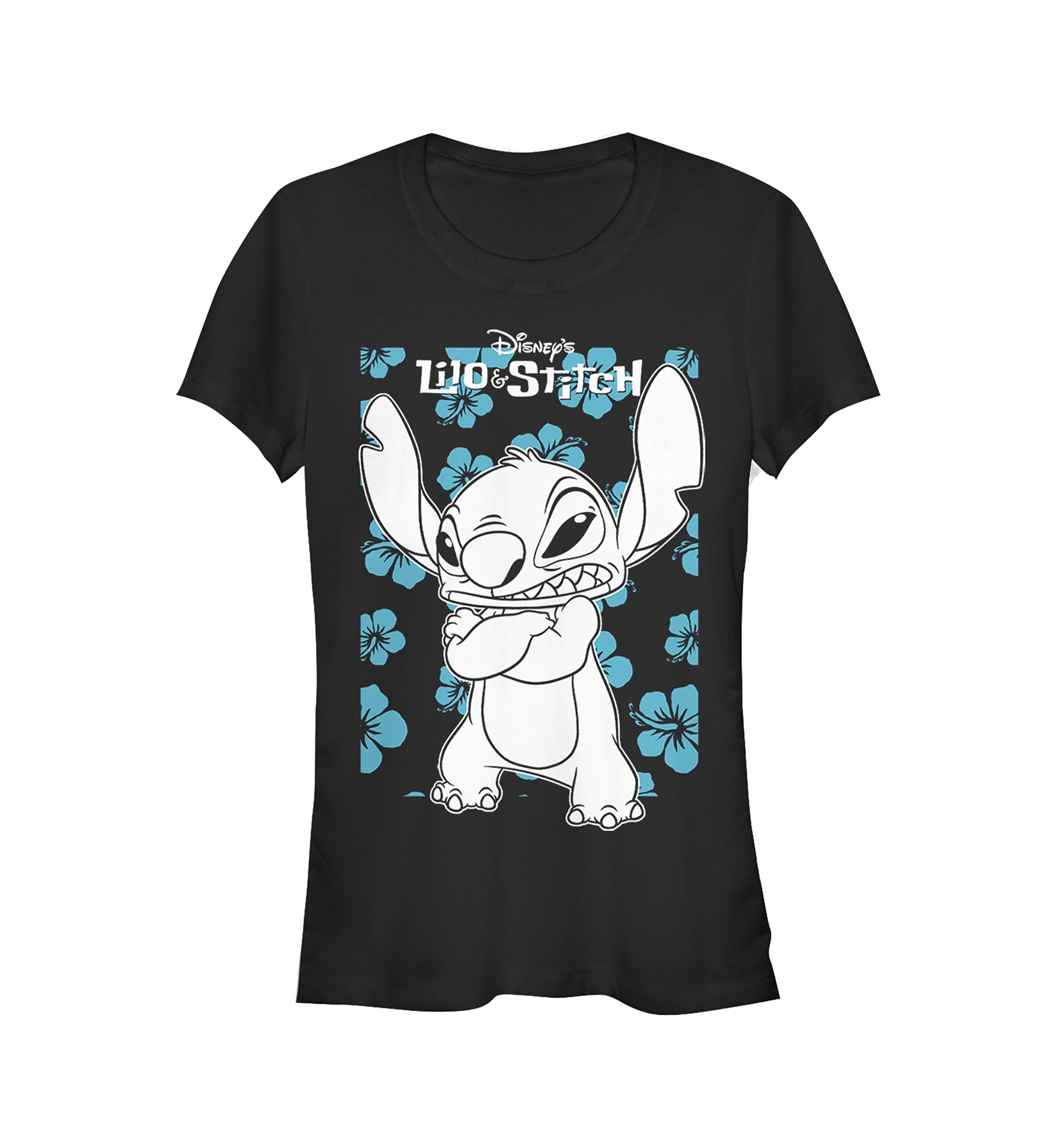 Juniors Officially Licensed Disney Lilo and Stitch T-Shirt