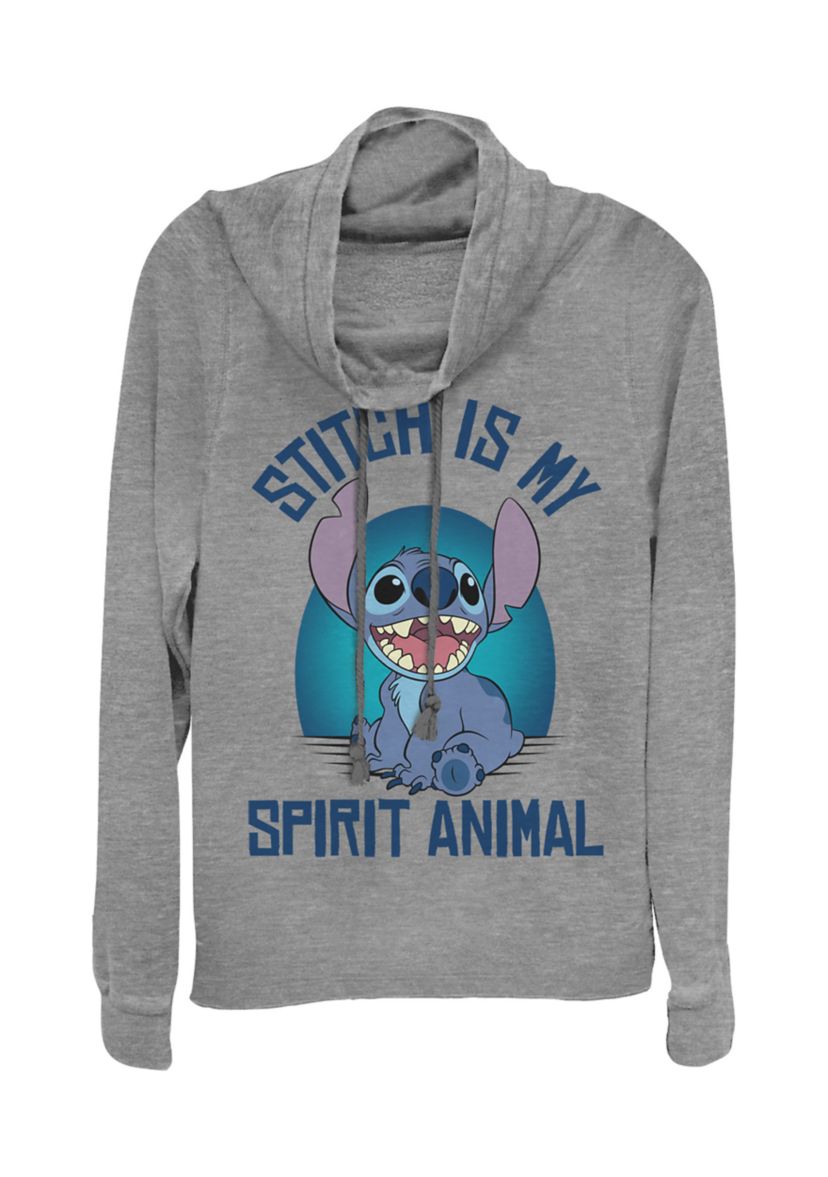 Juniors Licensed Disney Spirit Stitch Pullover Top