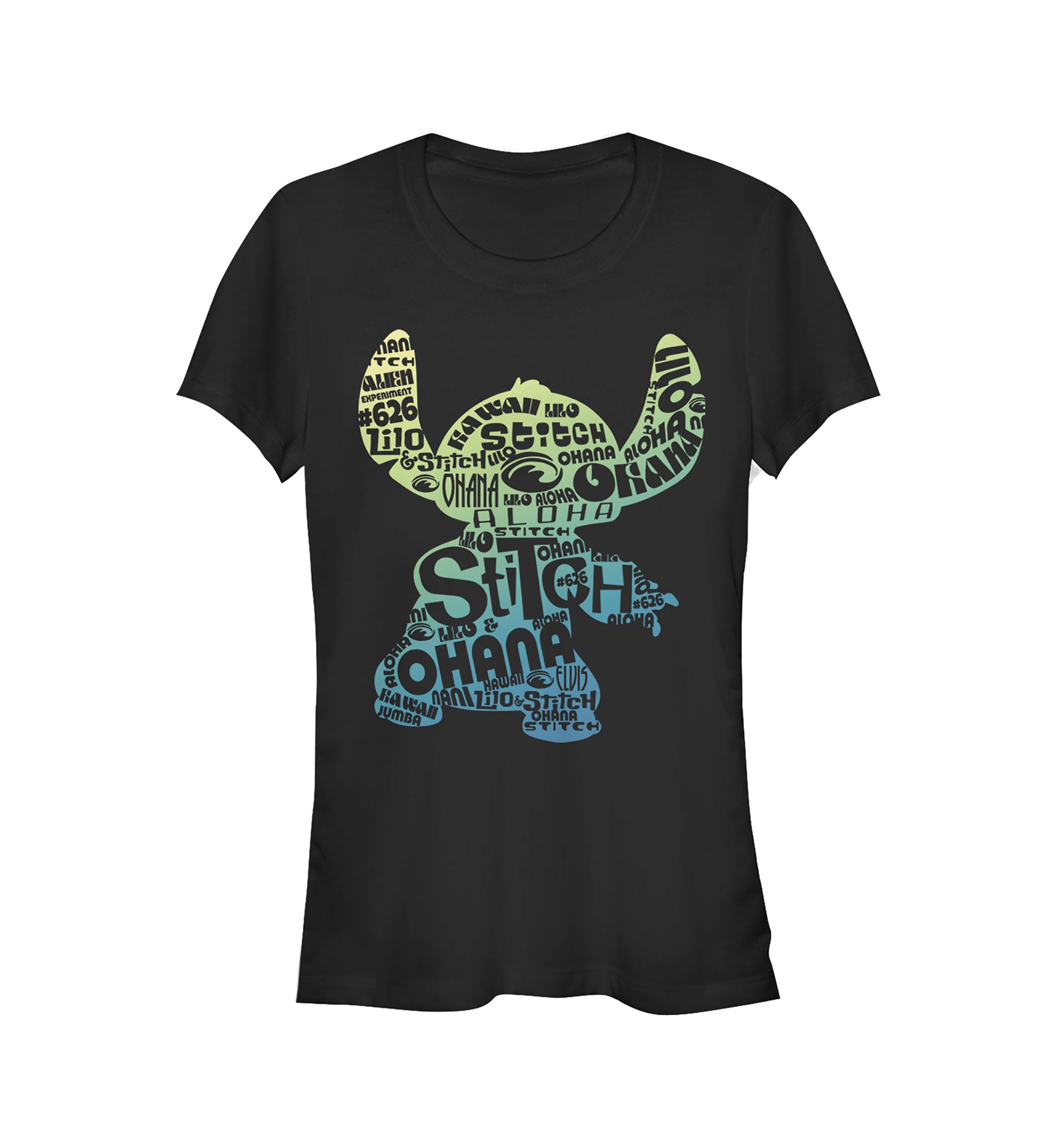 Juniors Officially Licensed Disney Lilo and Stitch T-Shirt