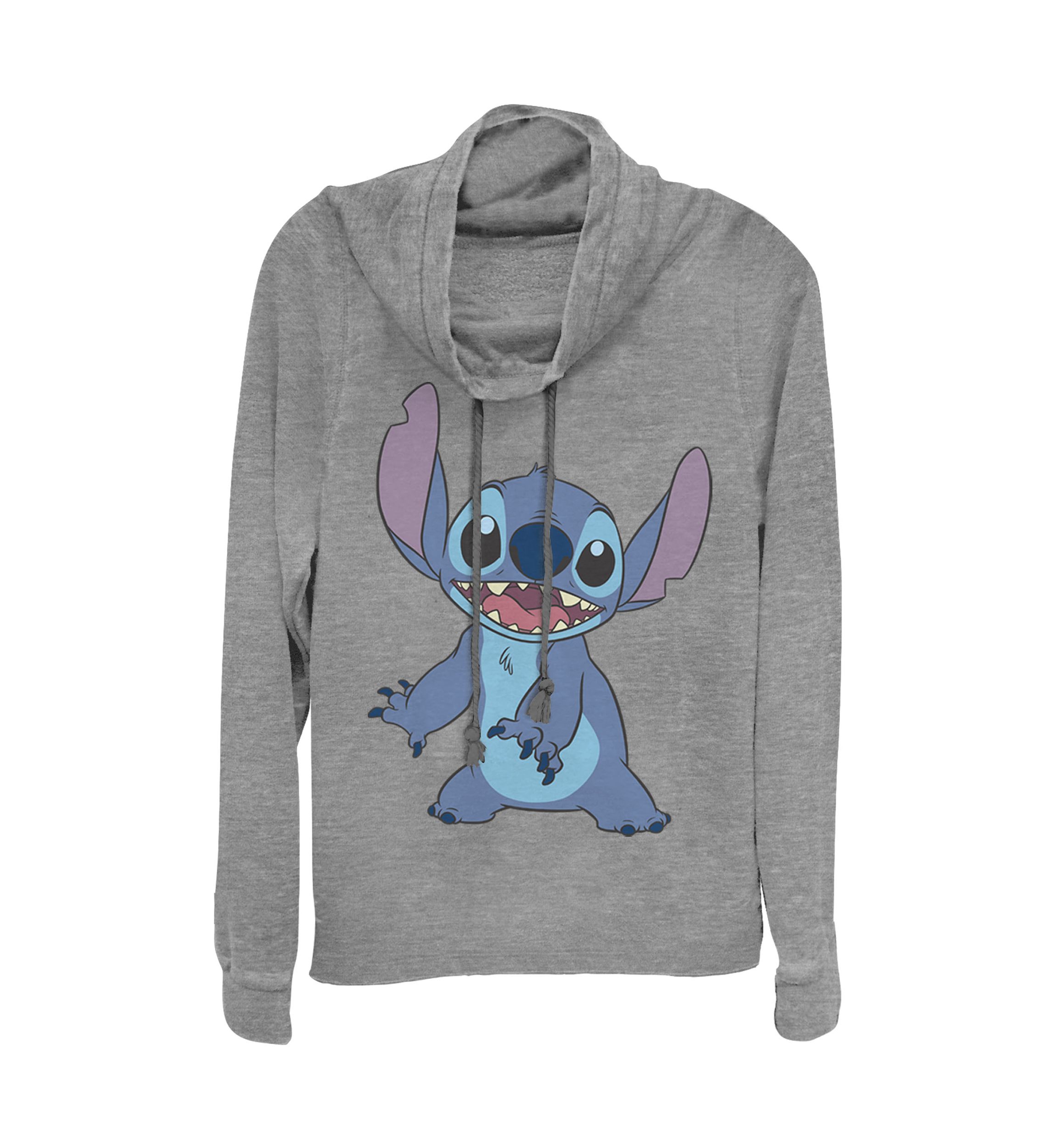 Juniors Licensed Disney Basic Stitch Pullover Top