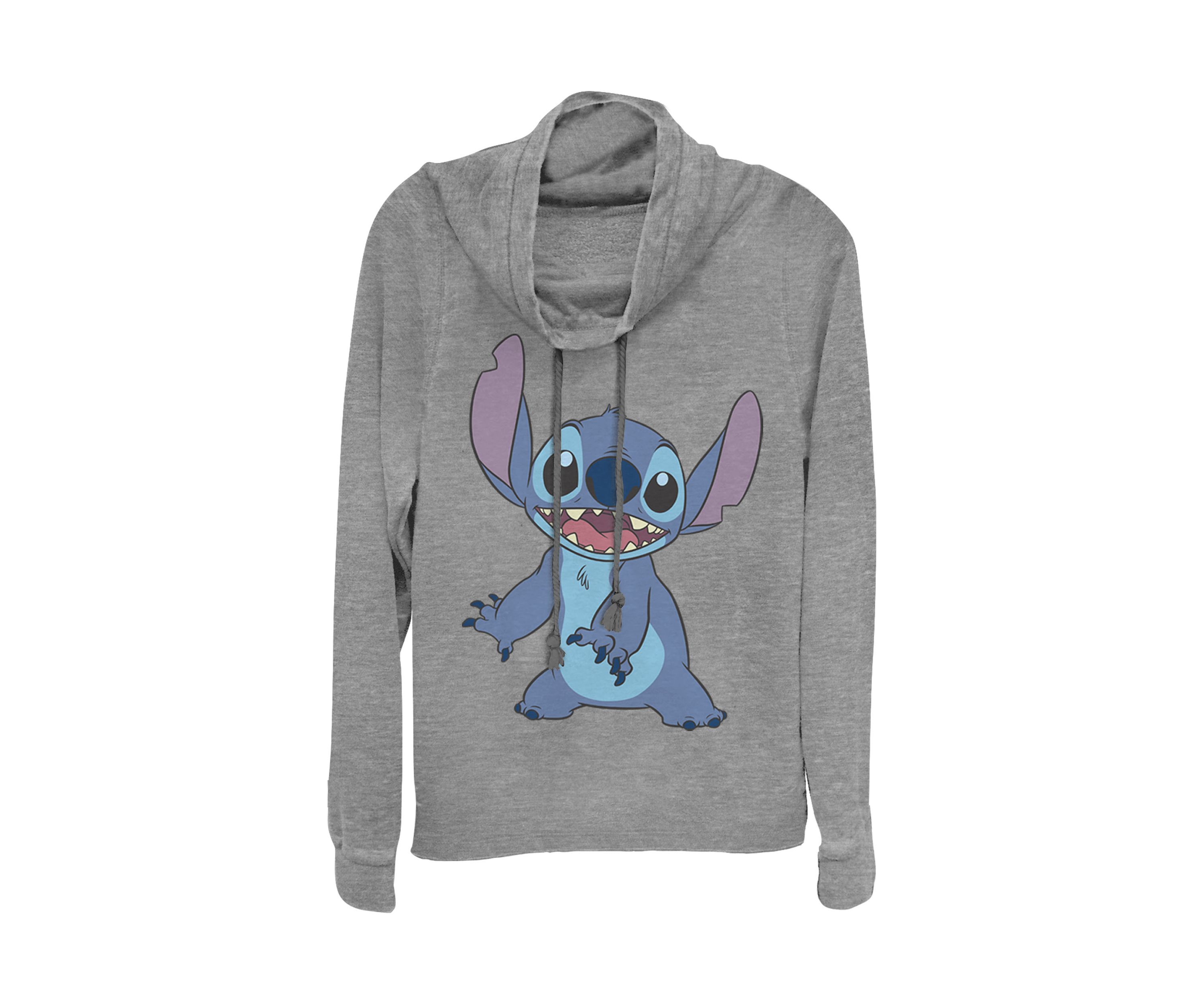 Juniors Licensed Disney Basic Stitch Pullover Top