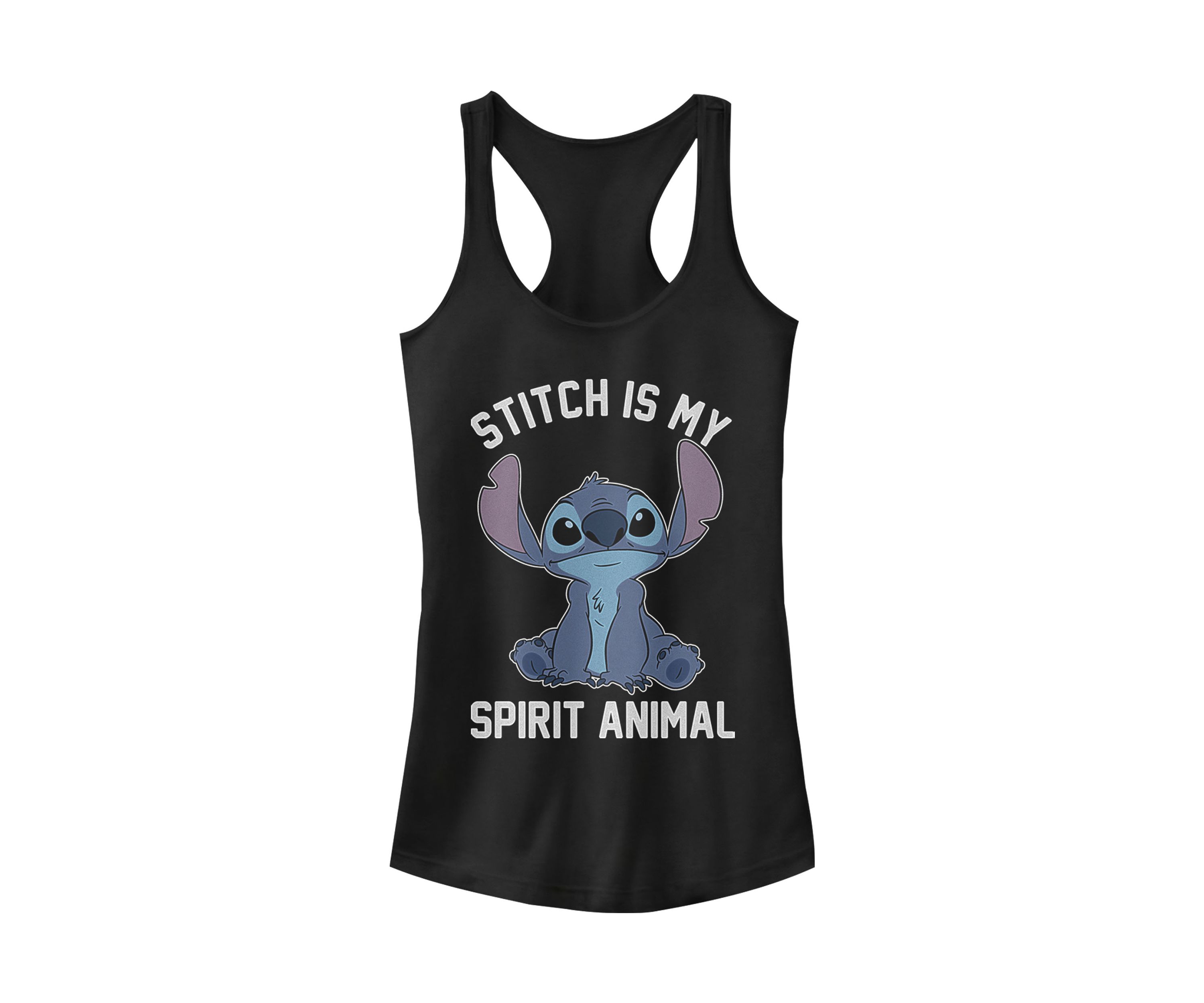 Juniors Licensed Disney Stitch Spirital Animal Tank Top