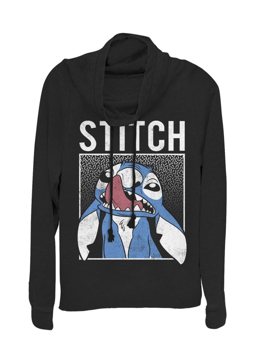 Juniors Licensed Disney Savage Stitch Pullover Top