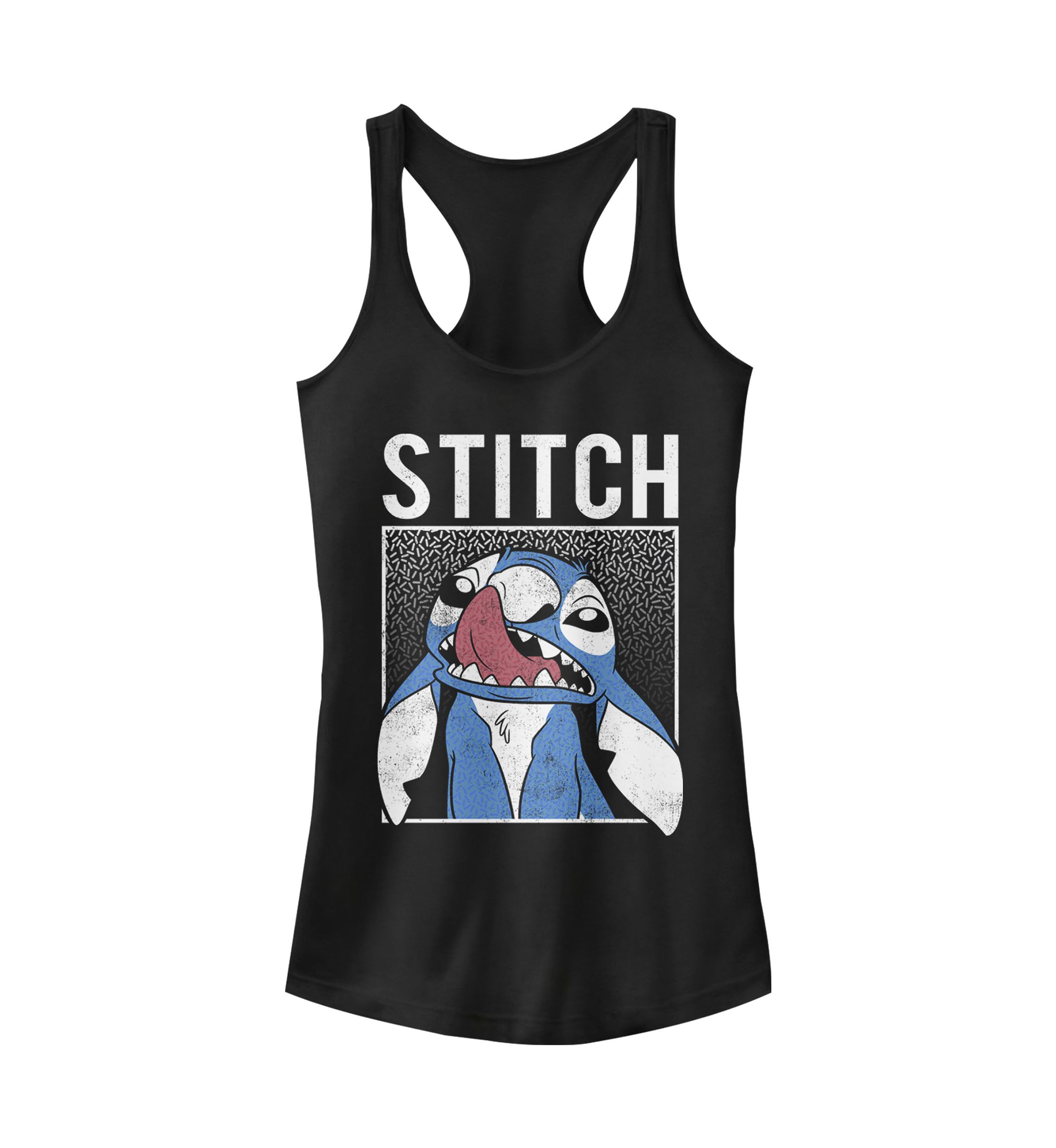 Juniors Licensed Disney Savage Stitch Tank Top