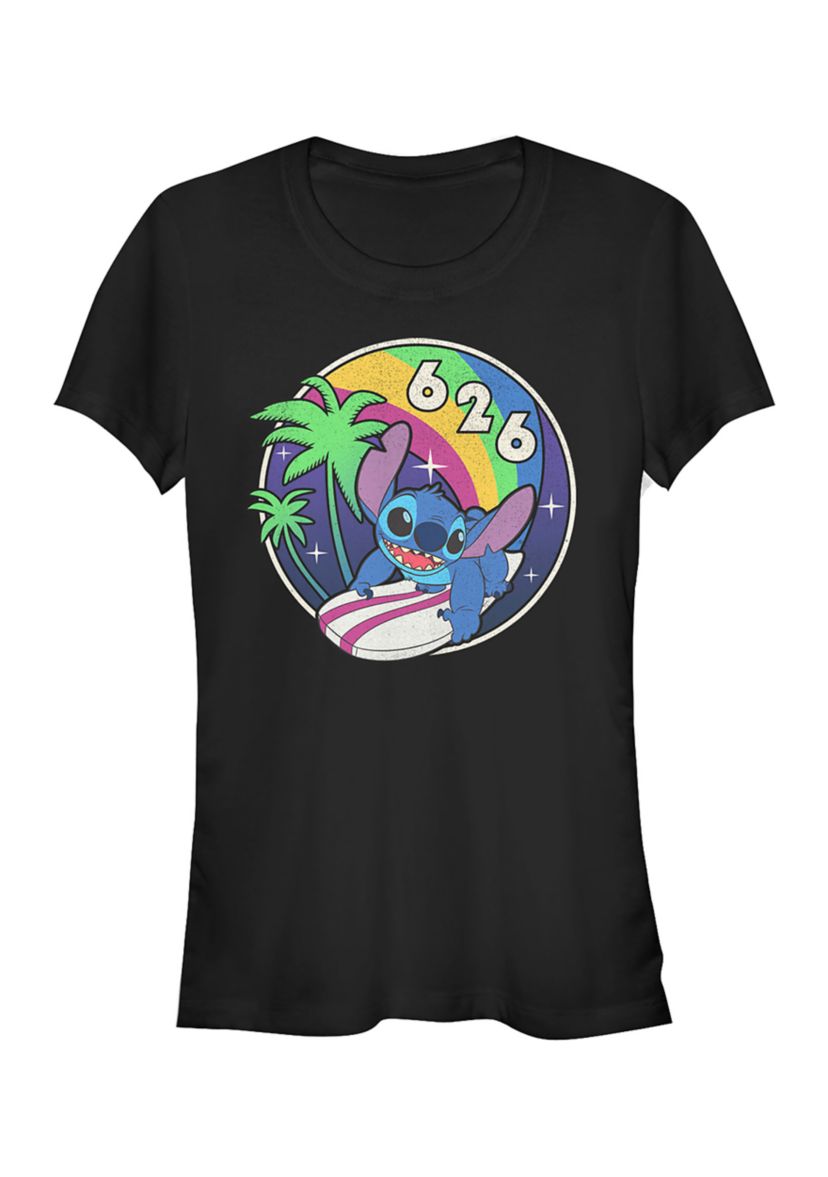 Retro Rainbow Graphic T-Shirt