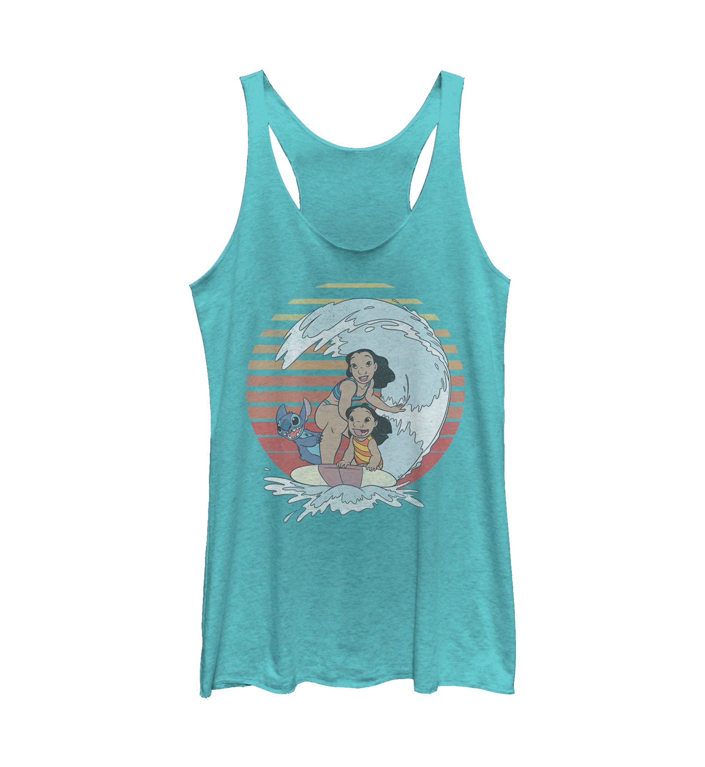 Retro Rainbow Graphic Tank