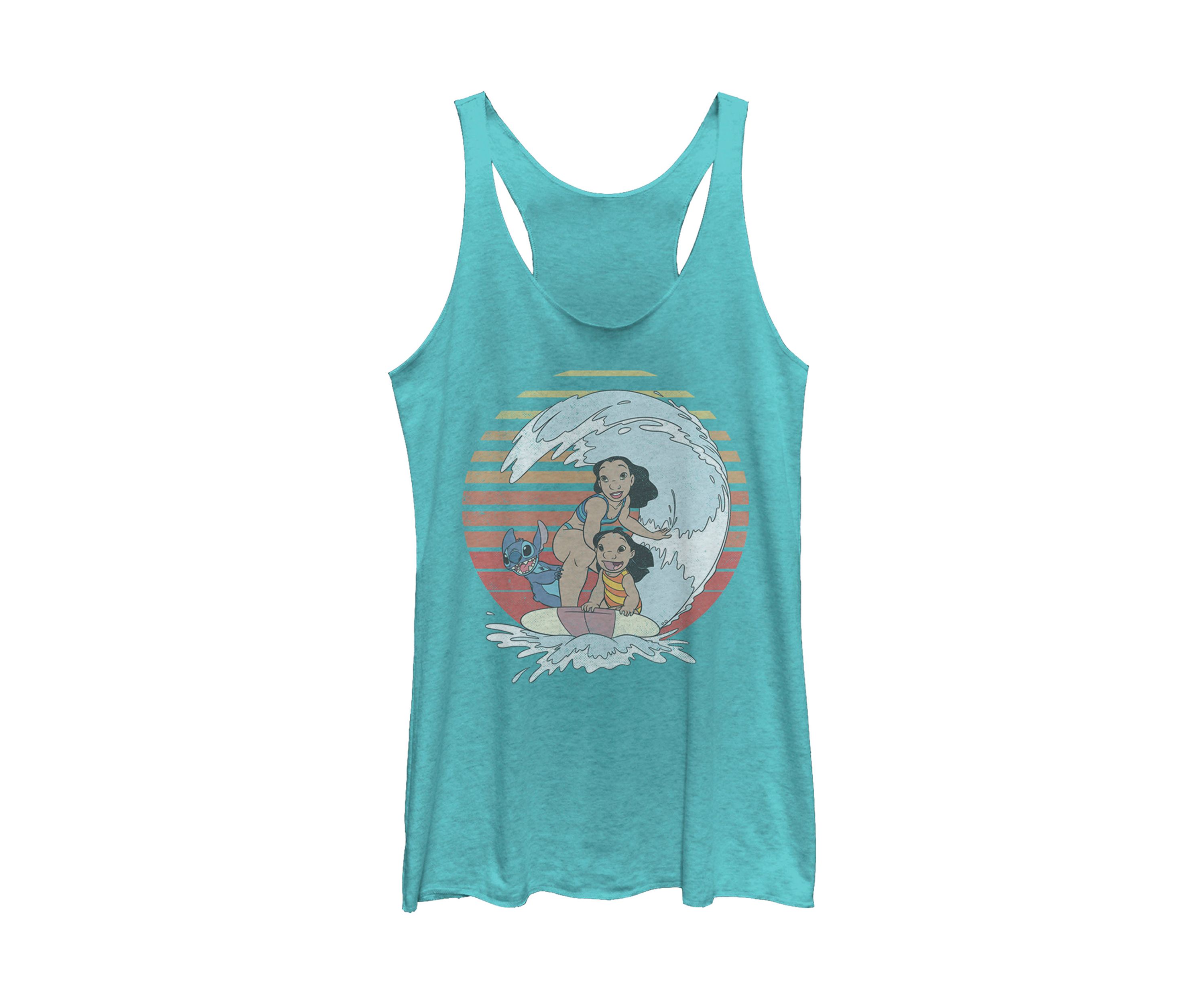 Retro Rainbow Graphic Tank