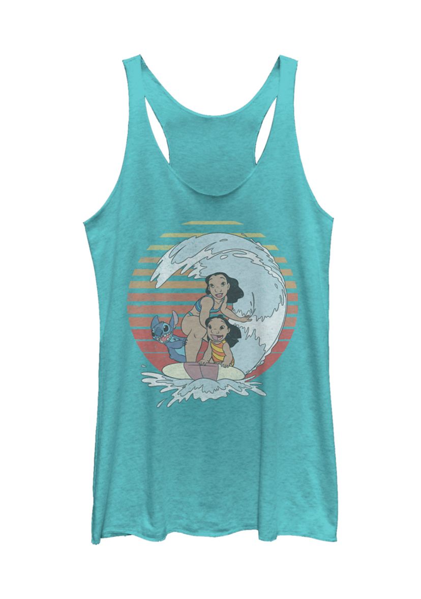 Retro Rainbow Graphic Tank