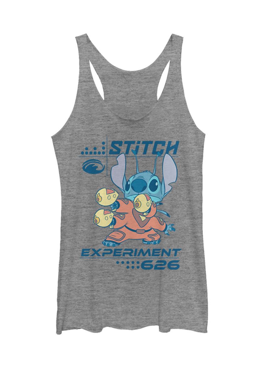 Juniors Licensed Disney Experiment 626 Tank Top