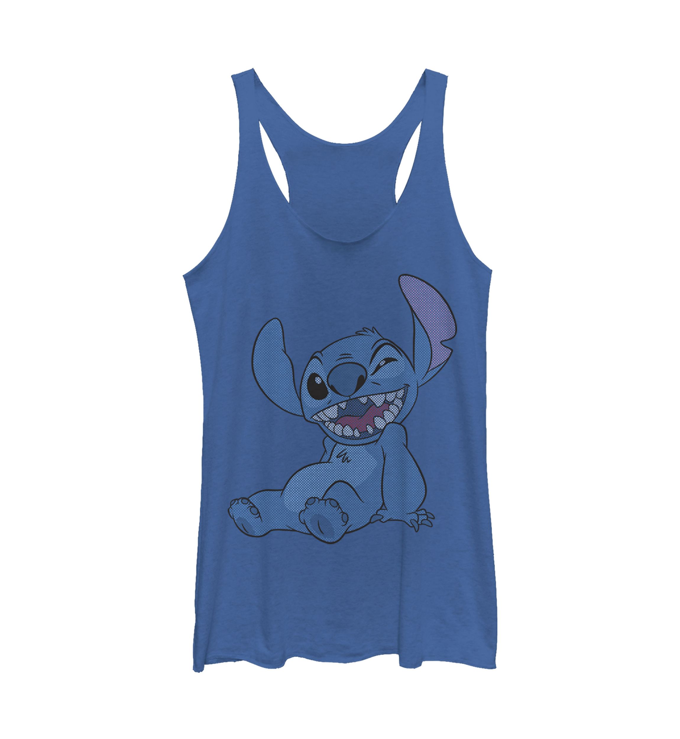Juniors Licensed Disney Halftone Stitcha Tank Top