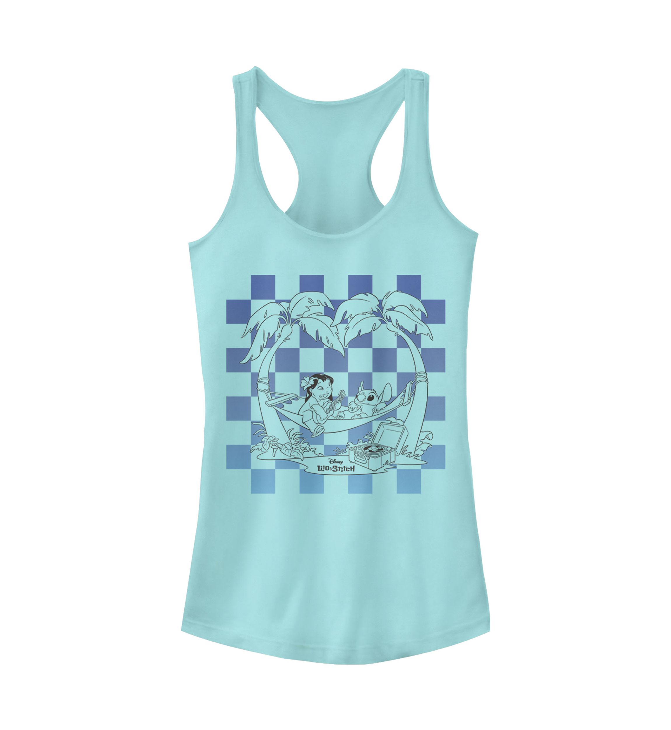 Juniors Licensed Disney Lilo And Stitch Group Tank Top
