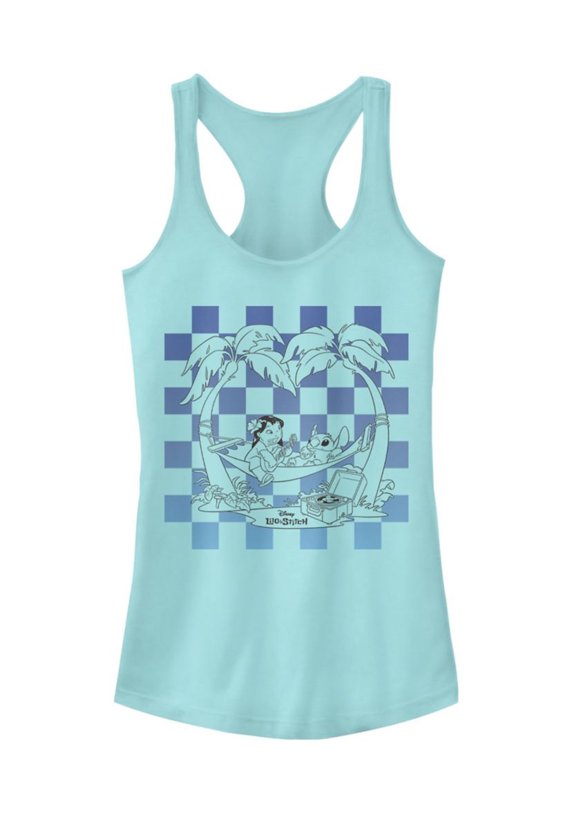Juniors Licensed Disney Lilo And Stitch Group Tank Top
