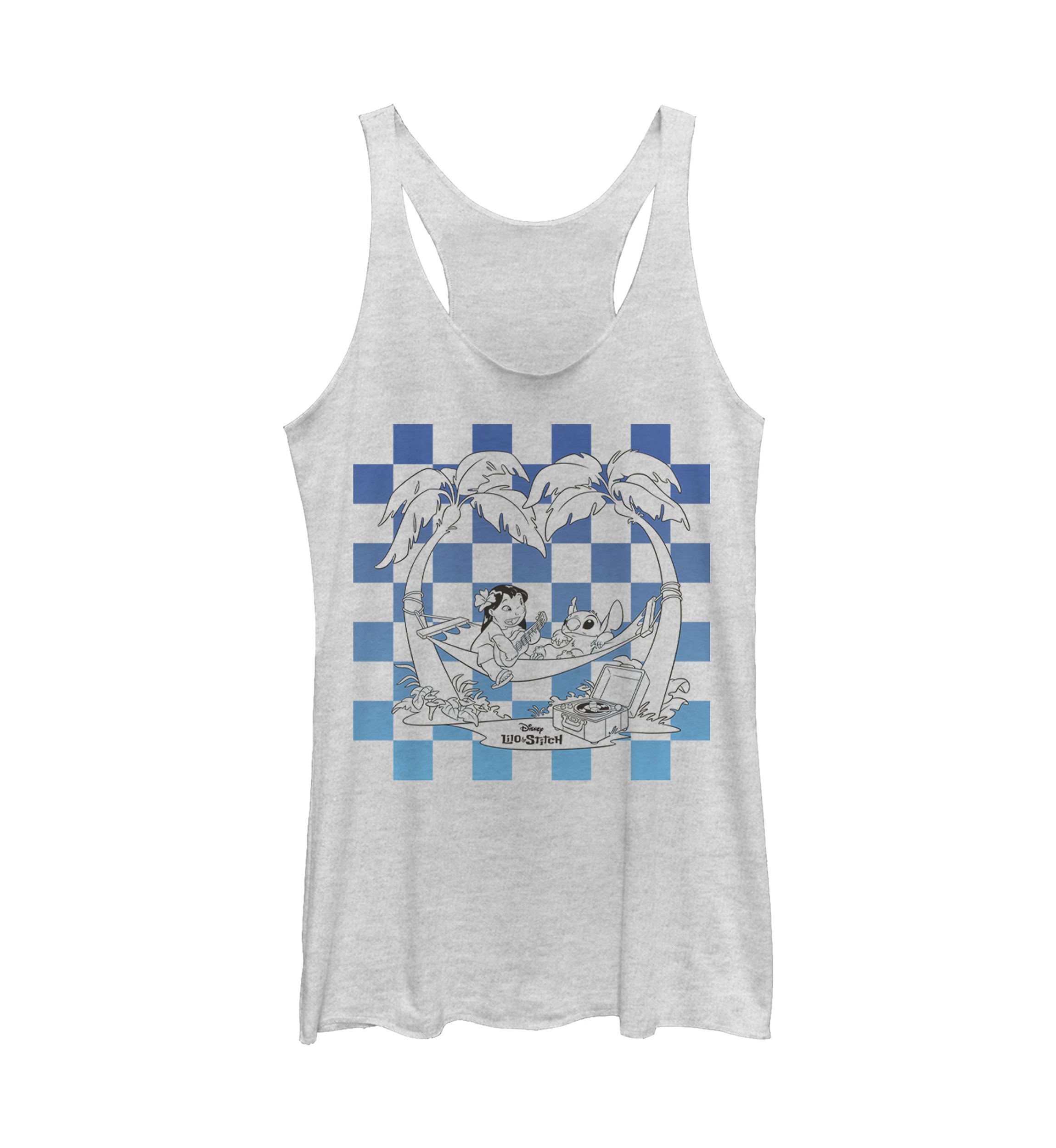 Juniors Licensed Disney Lilo And Stitch Group Tank Top